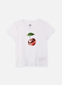Kurzarm-T-Shirts Lvg Disco Cherry Ss Tee mädchen weiß