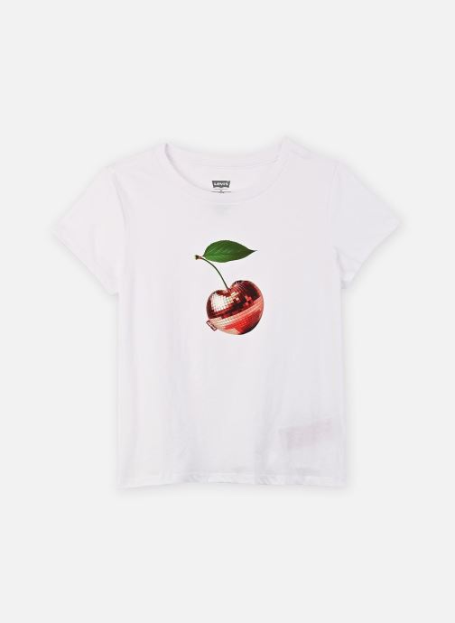 Levi's Kids T-shirts met korte mouwen Lvg Disco Cherry Ss Tee meisjes wit