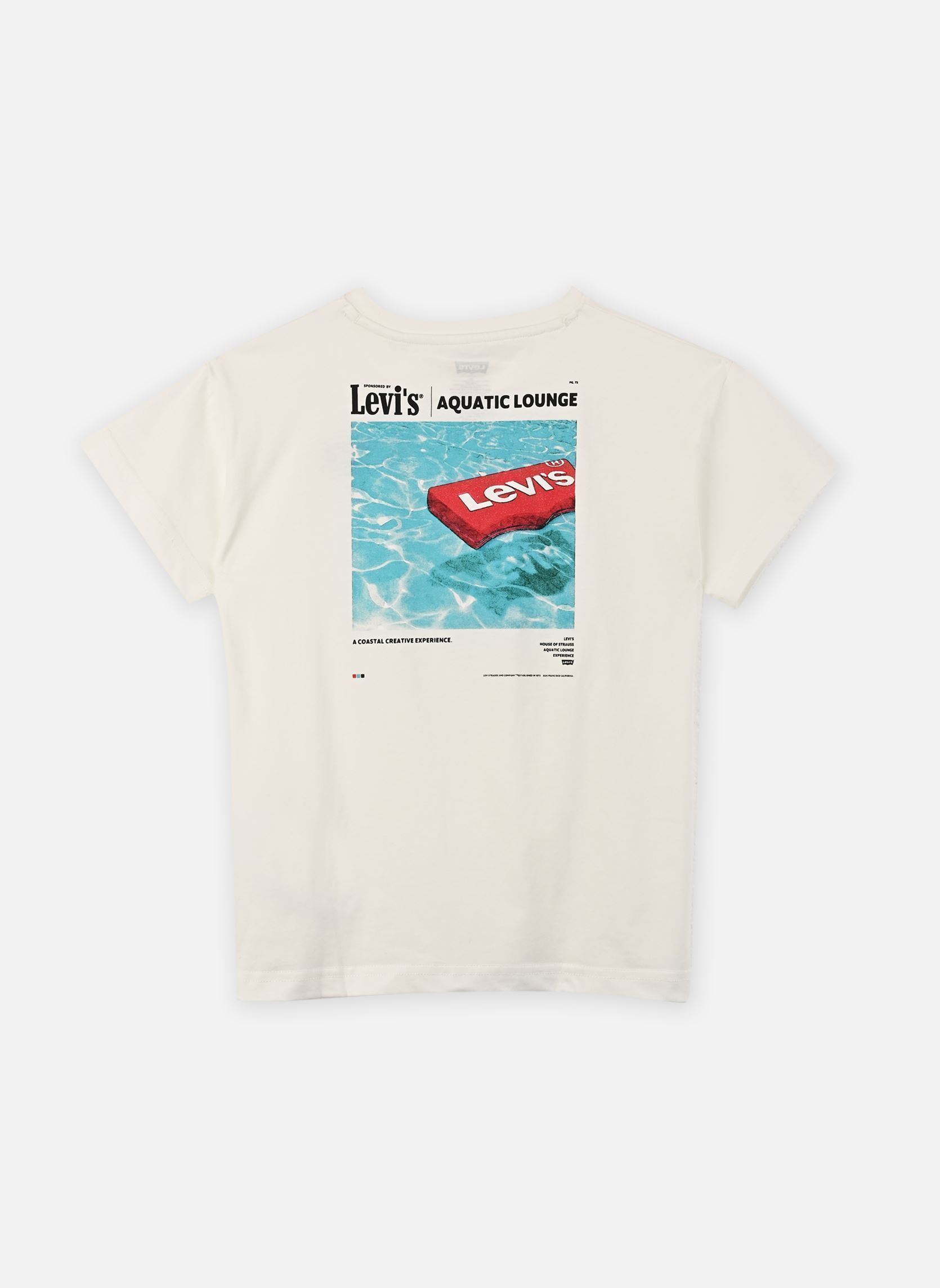 Vêtements Levi' Kids Aquatic Lounge Tee pour