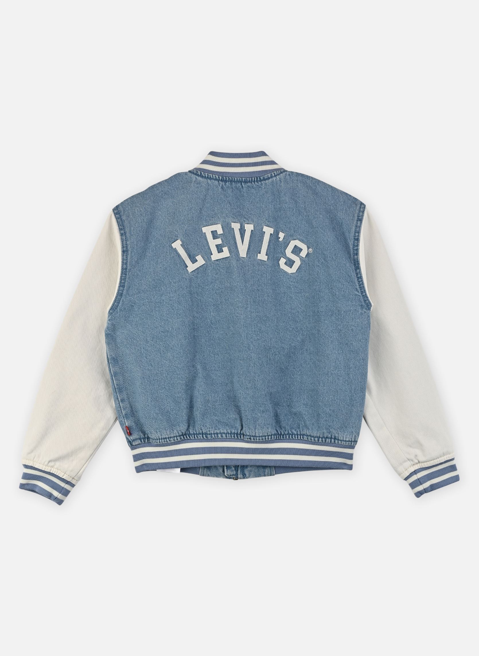 Jassen Denim Bomber Jacket jongens blauw Levi's Kids Jassen Denim Bomber Jacket jongens blauw Vibecheck