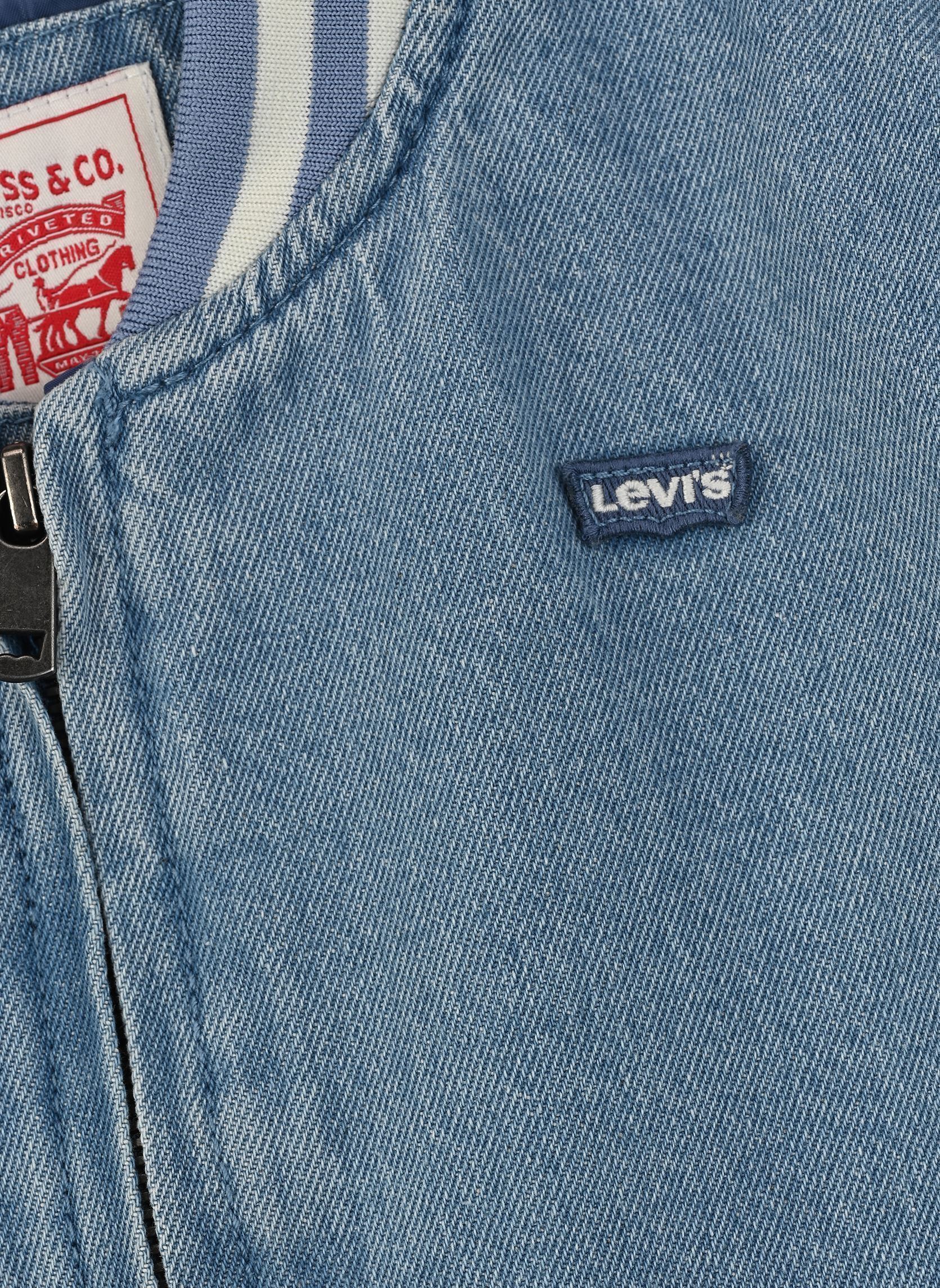 Jassen Denim Bomber Jacket jongens blauw Levi's Kids Jassen Denim Bomber Jacket jongens blauw Vibecheck