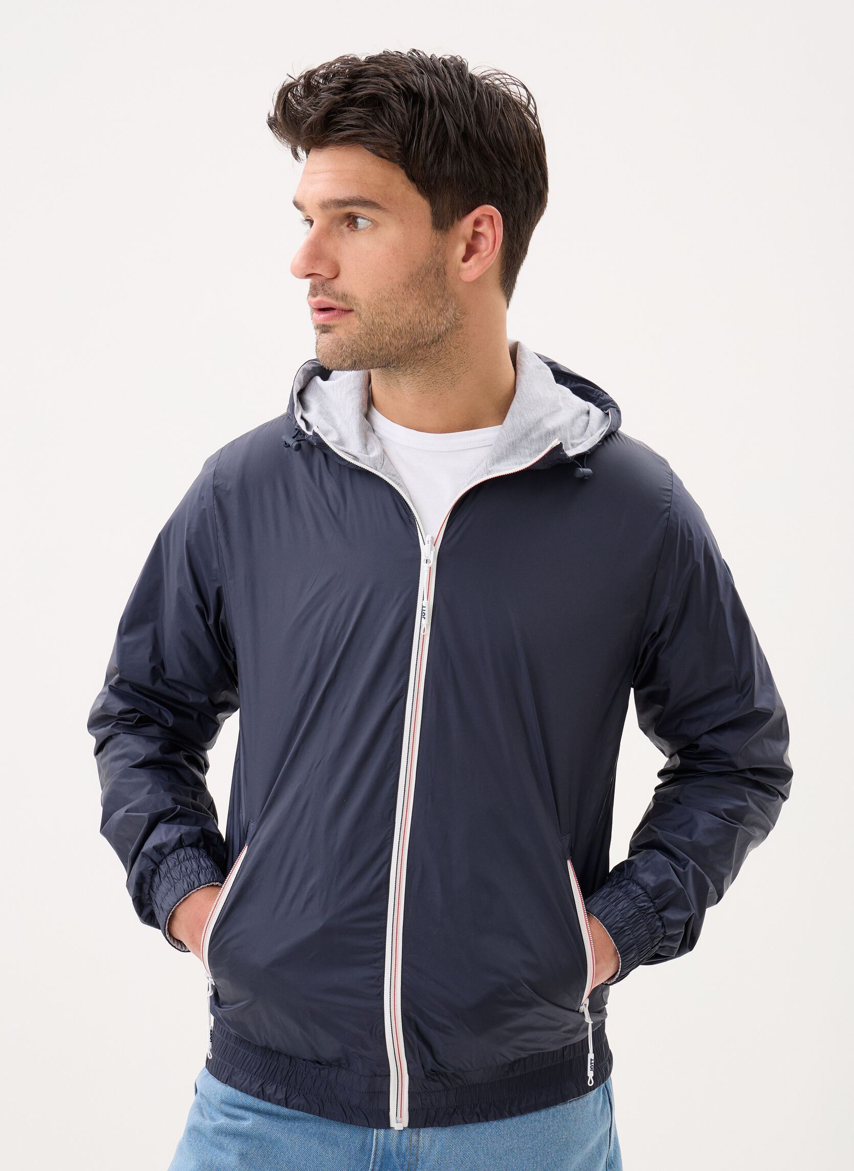 Winterjas Okapa heren blauw JOTT Winterjas Okapa heren blauw NAVY