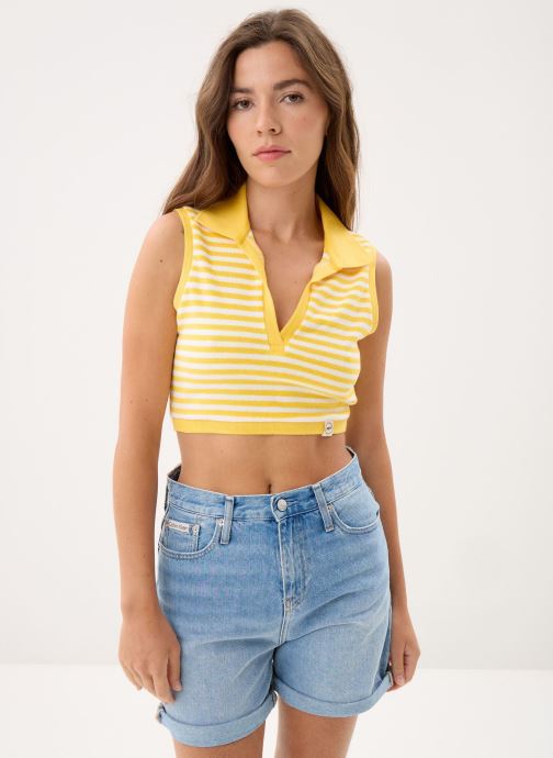 JOTT Tops Bay Stripe femme jaune