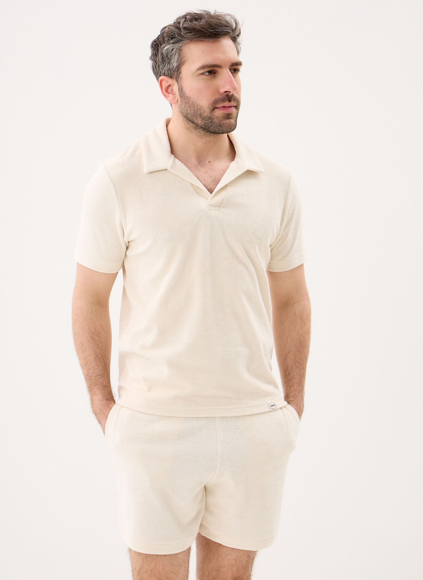 Polos Buggy homme beige JOTT Polos Buggy homme beige NATURAL