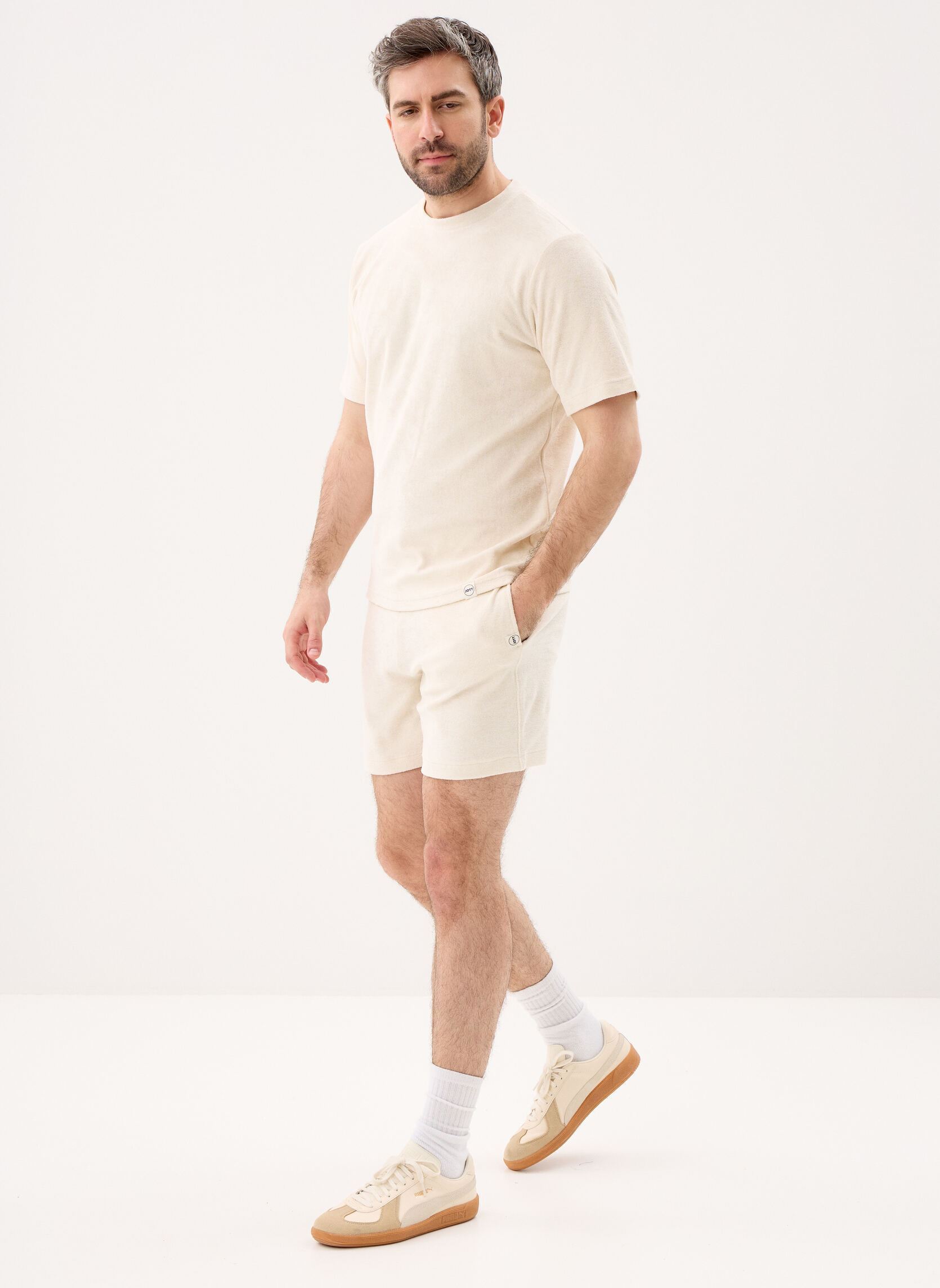 Shorts Jet heren beige JOTT Shorts Jet heren beige NATURAL