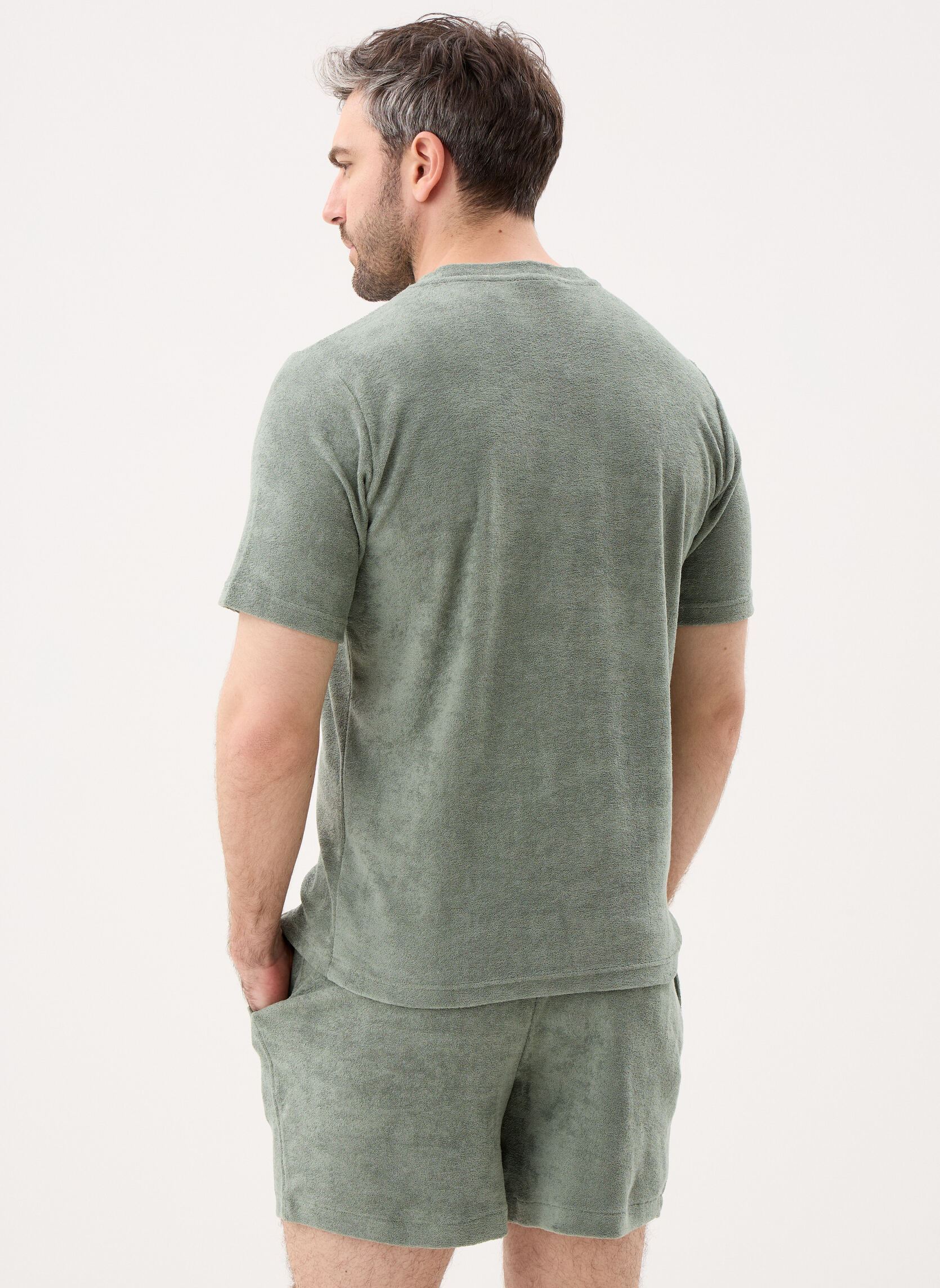 Tee-shirts Reef homme vert JOTT Tee-shirts Reef homme vert SAGE GREEN
