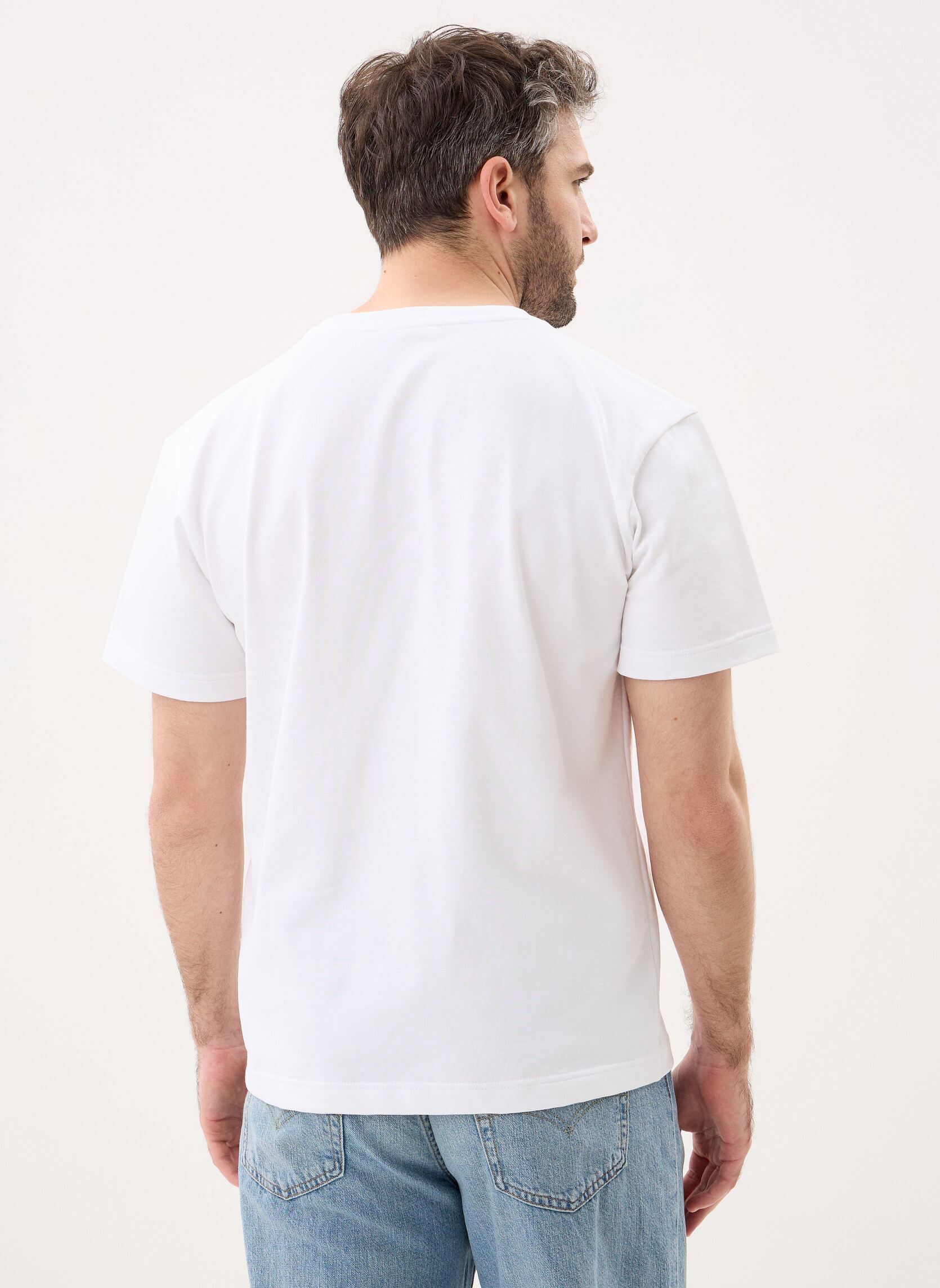 T-Shirts Samet herren weiß JOTT T-Shirts Samet herren weiß WHITE