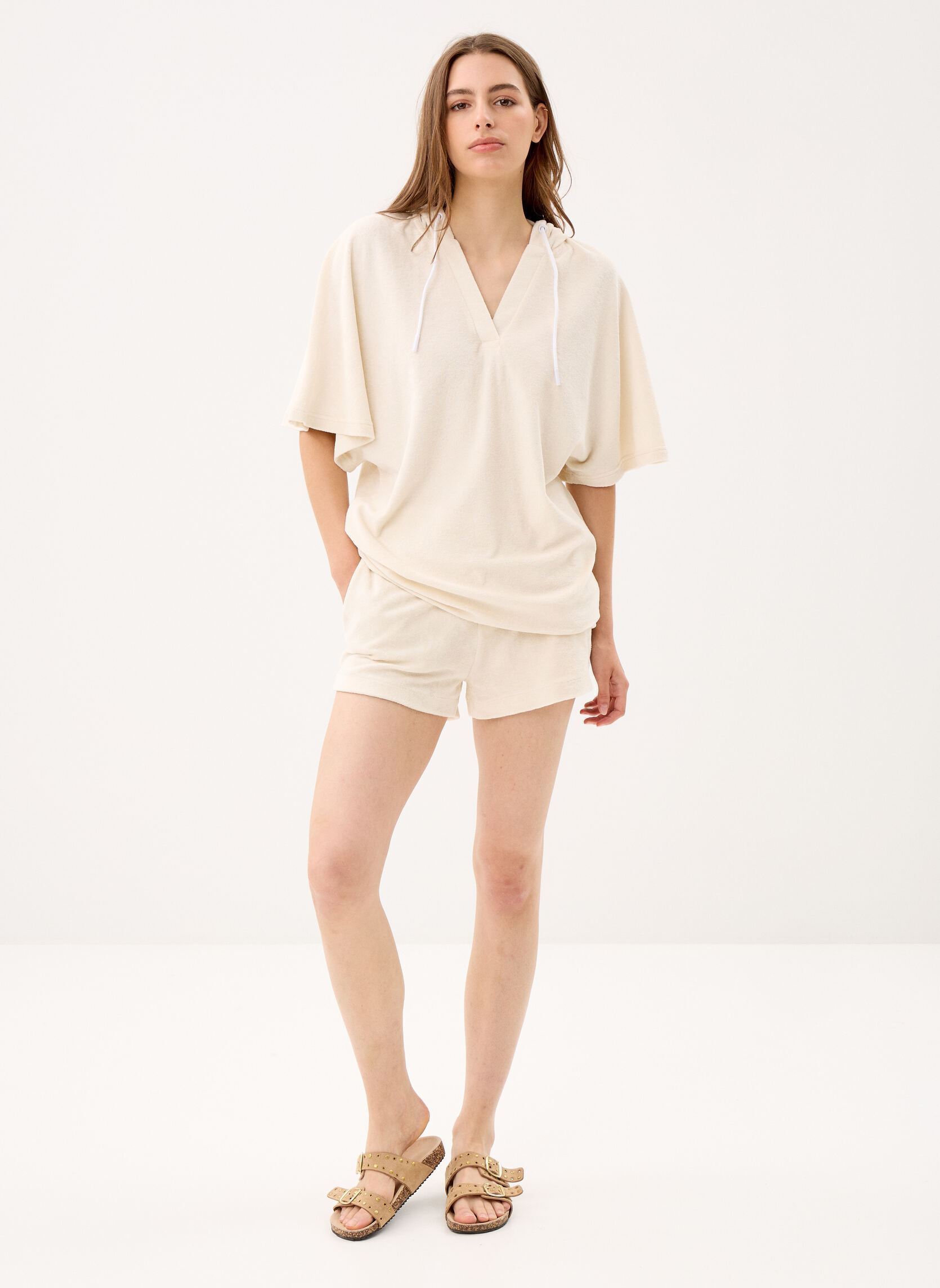 Kleider Pearl damen beige JOTT Kleider Pearl damen beige NATURAL