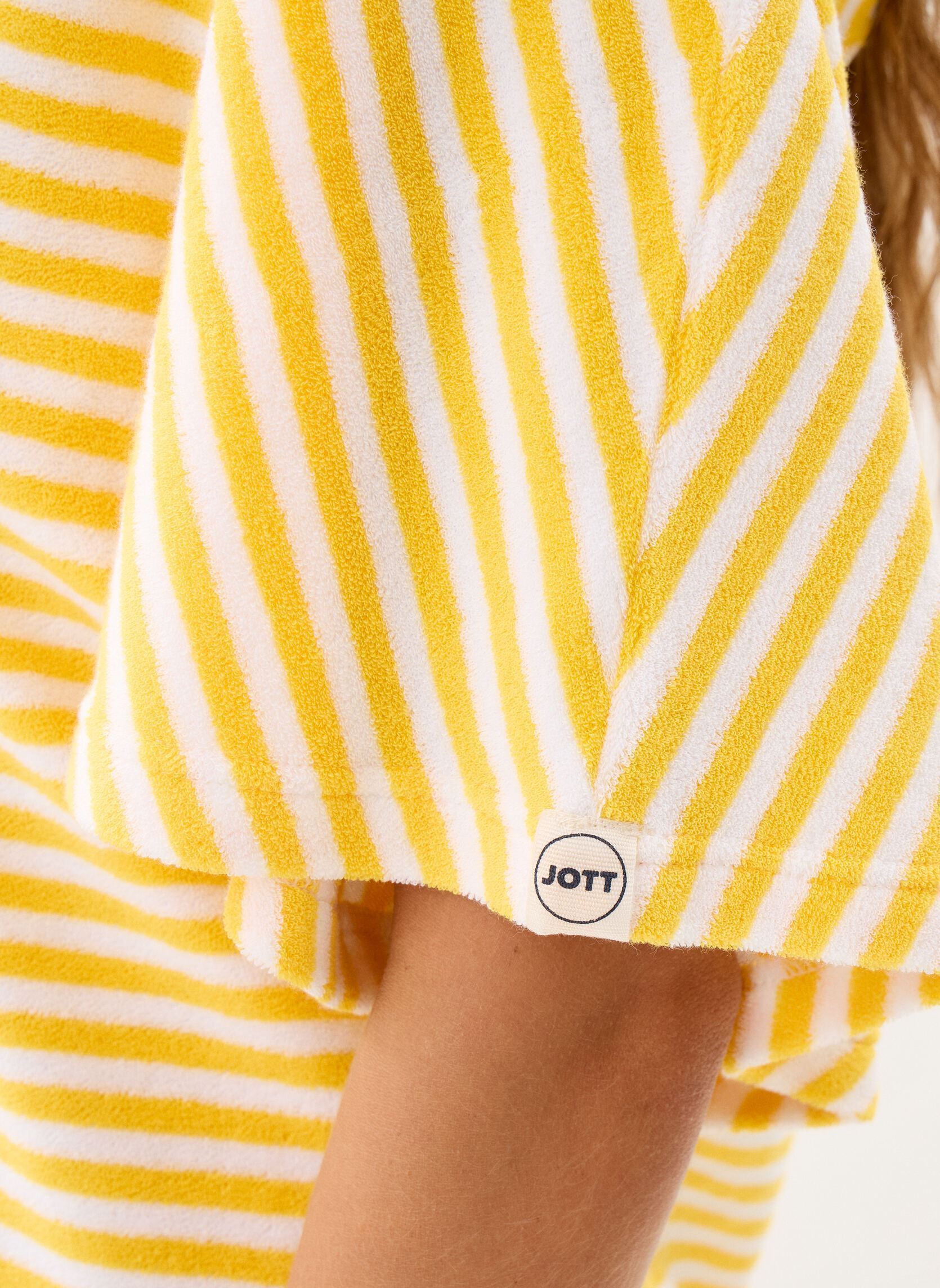 Kleider Pearl Stripe damen gelb JOTT Kleider Pearl Stripe damen gelb STRIPED YELLOW BEE