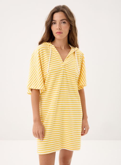 JOTT Jurken Pearl Stripe dames geel