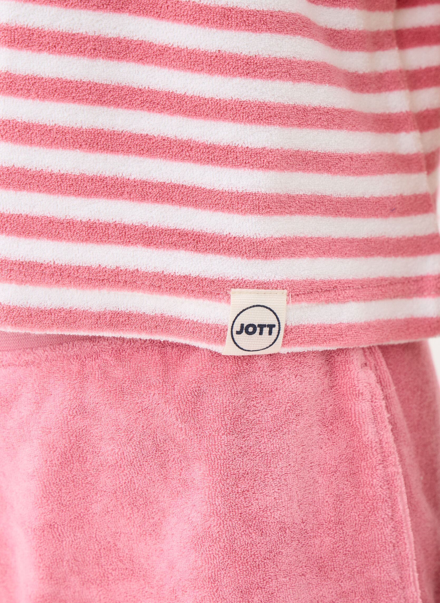 Tee-shirts Silica Stripe femme rose JOTT Tee-shirts Silica Stripe femme rose STRIPED ANTIQUE PINK