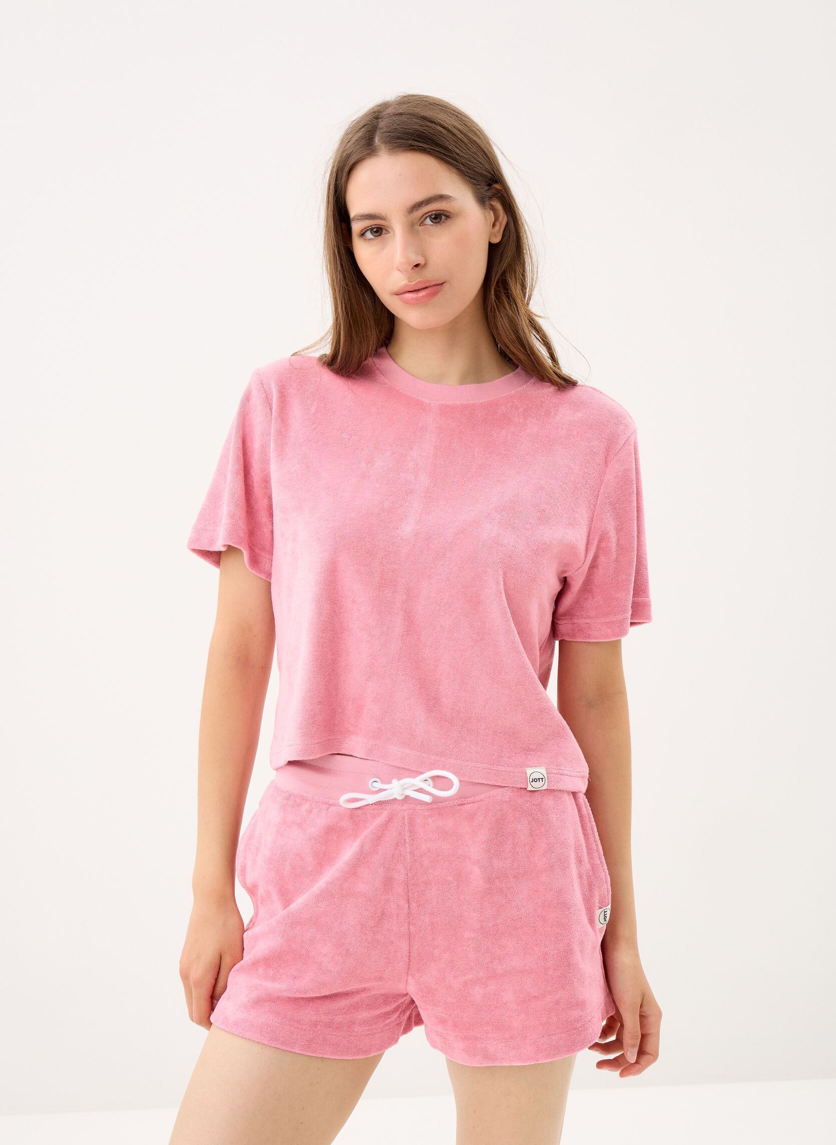 Tee-shirts Silica femme rose JOTT Tee-shirts Silica femme rose ANTIQUE PINK