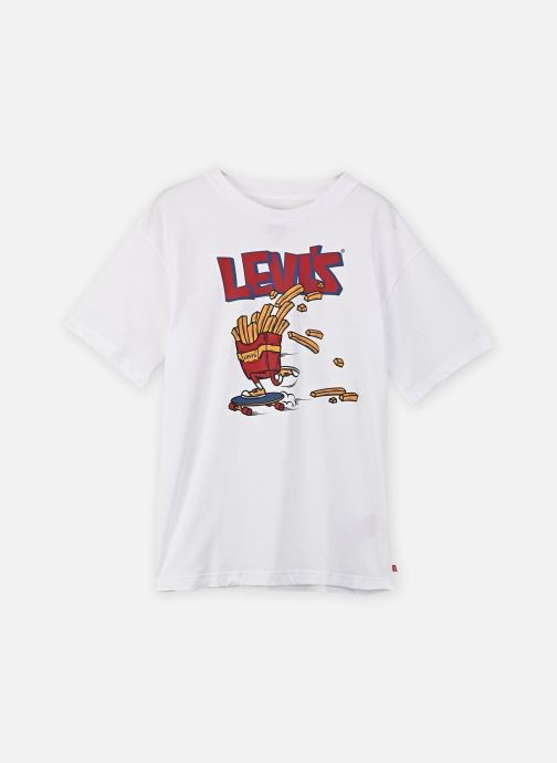 Levi's Kids Tee-shirts manches courtes Fries On The Loose Tee garçon blanc