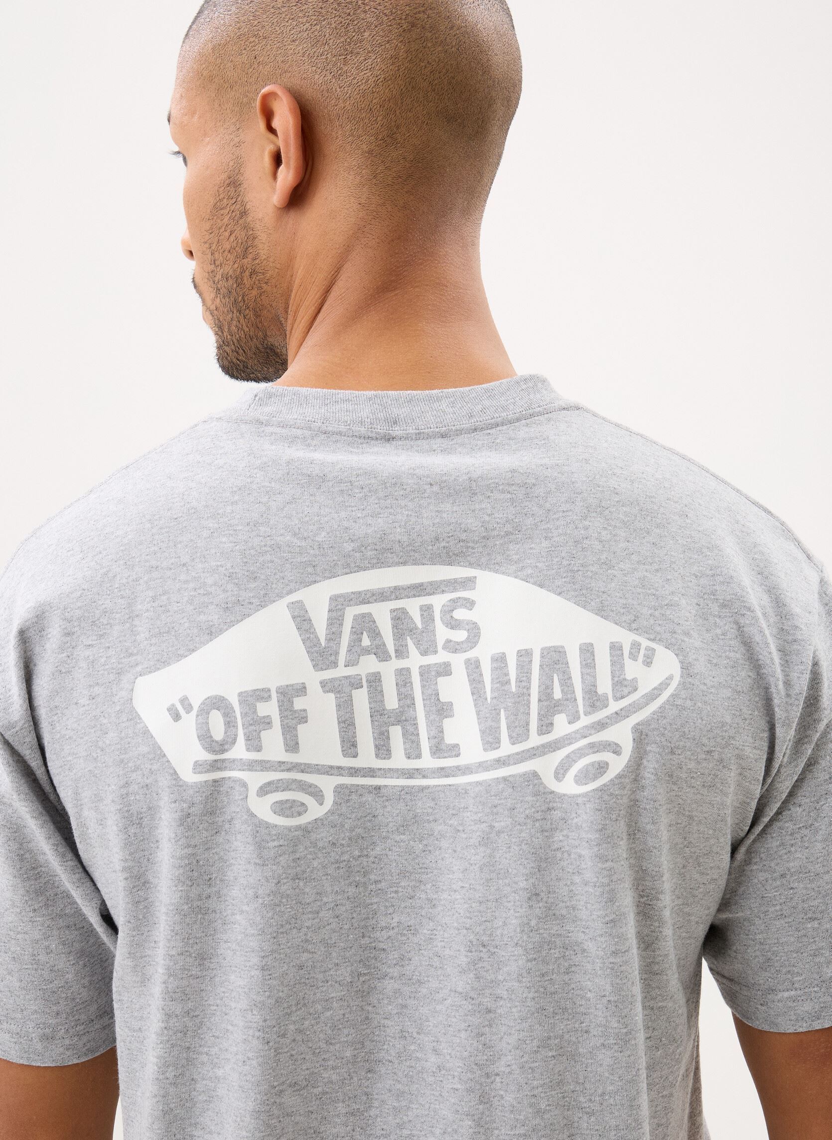 Kurzarm-T-Shirts Double Standard SS Tee herren grau Vans Kurzarm-T-Shirts Double Standard SS Tee herren grau ATHLETIC HEATHER