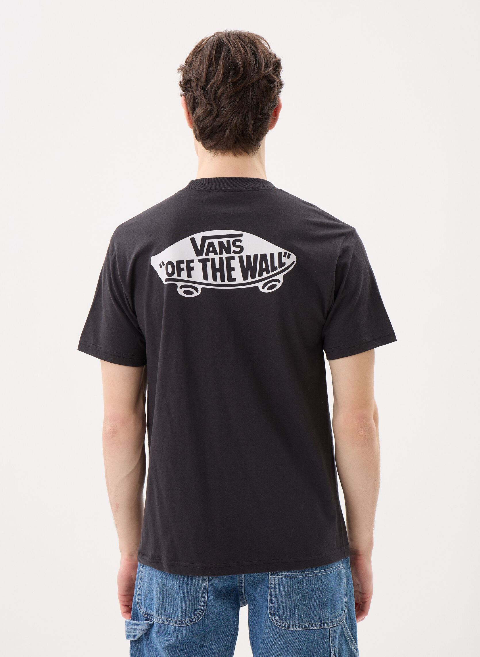 Tee-shirts manches courtes Double Standard SS Tee homme noir Vans Tee-shirts manches courtes Double Standard SS Tee homme noir BLACK/WHITE