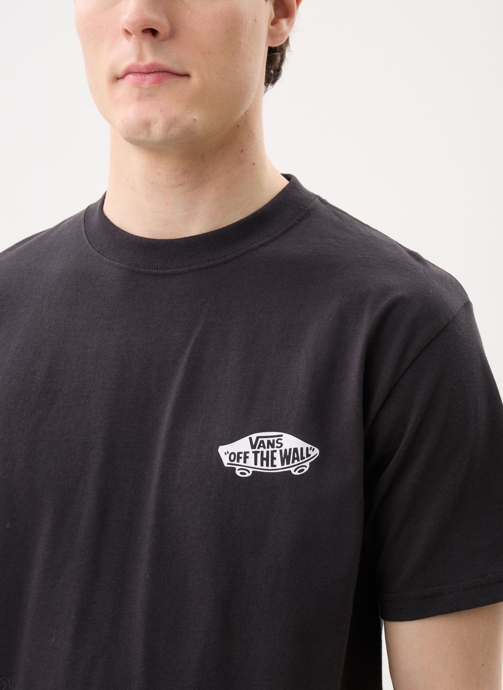 Tee-shirts manches courtes Double Standard SS Tee homme noir Vans Tee-shirts manches courtes Double Standard SS Tee homme noir BLACK/WHITE