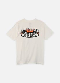 Tee-shirts manches courtes Racing Flames Ss garçon blanc Vans Tee-shirts manches courtes Racing Flames Ss garçon blanc WHITE