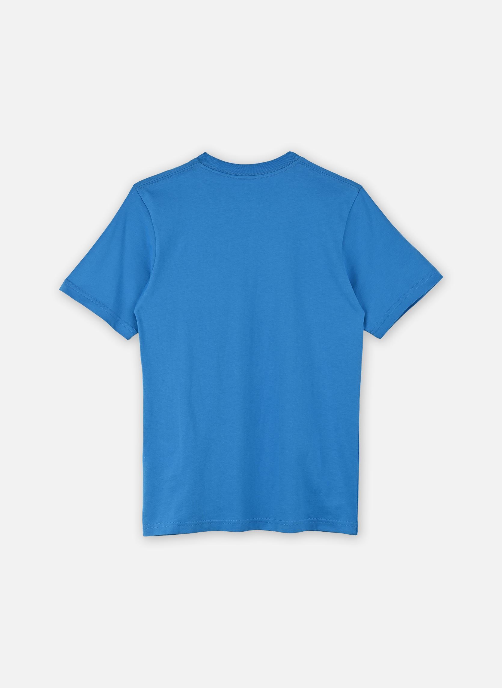 T-shirts Left Chest Tee jongens blauw Vans T-shirts Left Chest Tee jongens blauw BRIGHT AZURE
