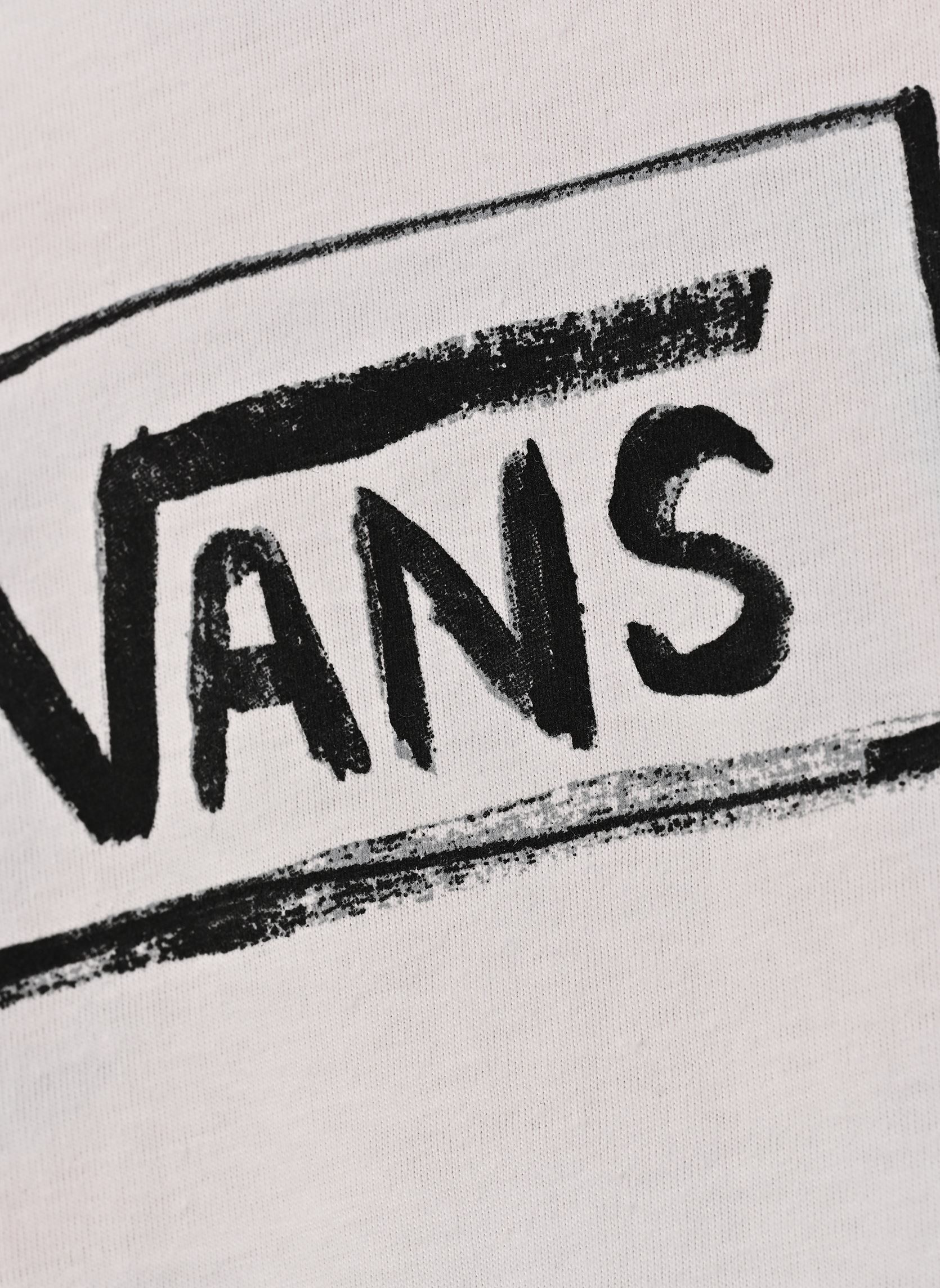 Tee-shirts Vans On Canvas Ss garçon blanc Vans Tee-shirts Vans On Canvas Ss garçon blanc WHITE