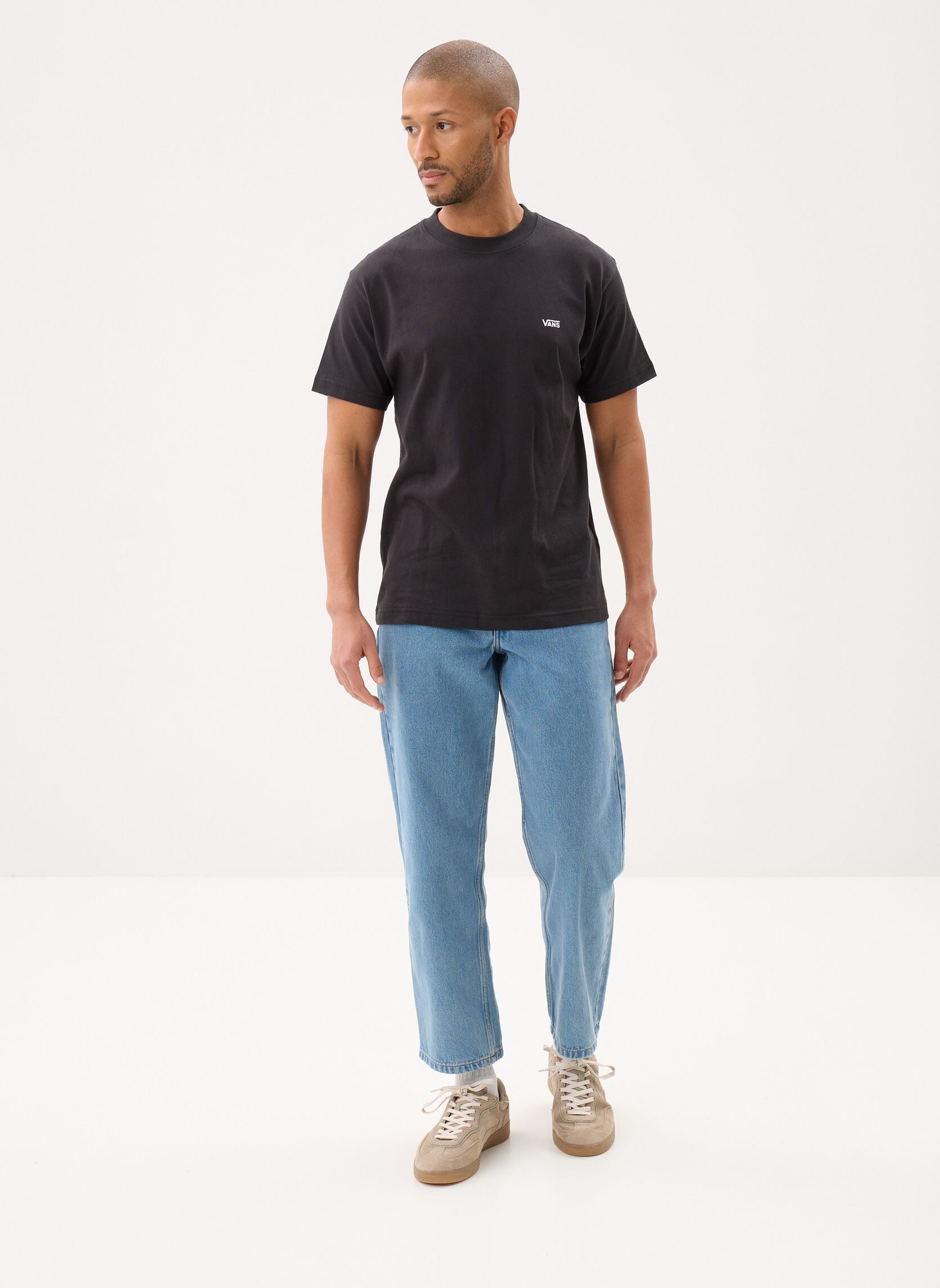 T-shirts met korte mouwen Left Chest Ss heren zwart Vans T-shirts met korte mouwen Left Chest Ss heren zwart BLACK