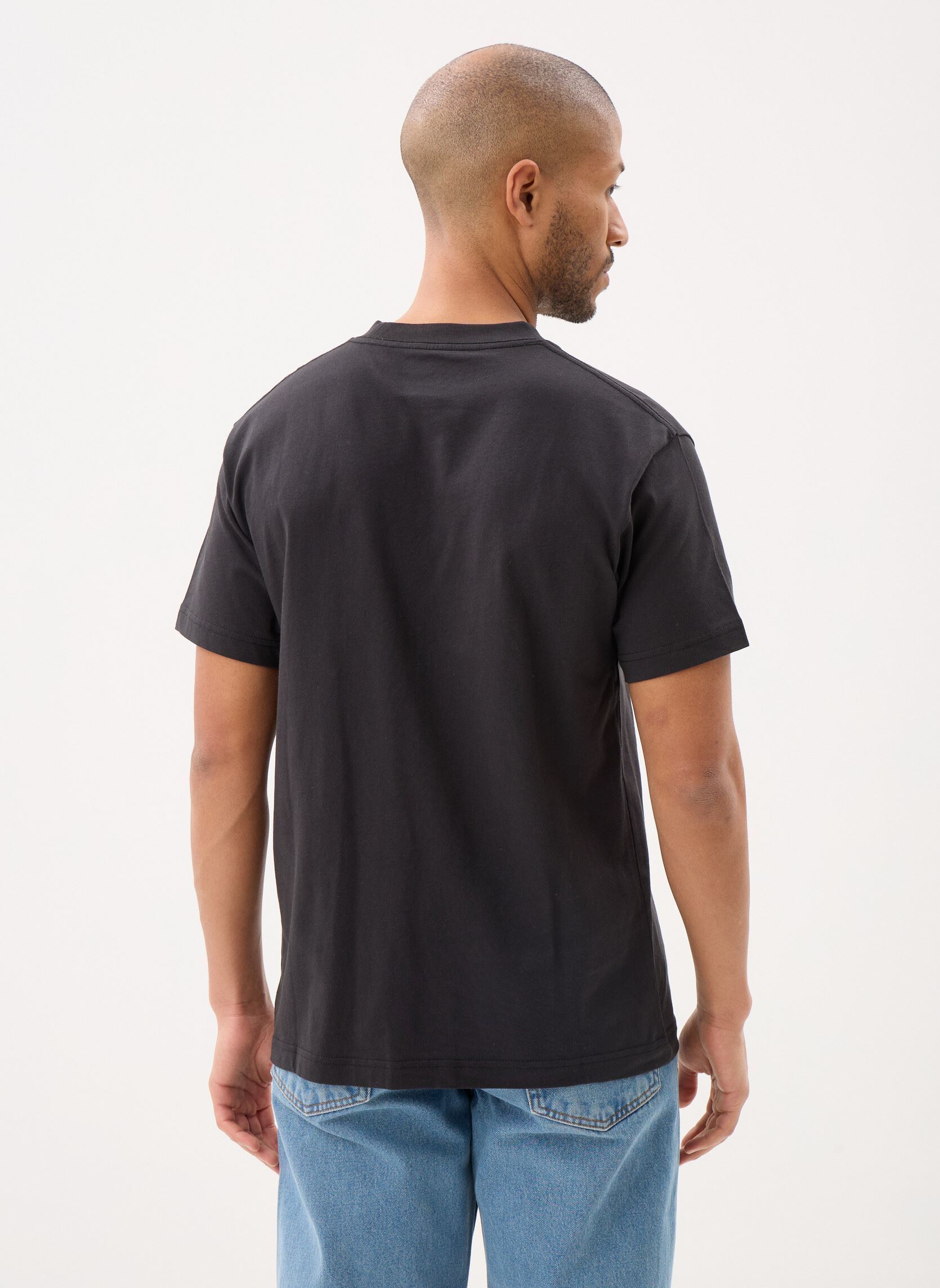 T-shirts met korte mouwen Left Chest Ss heren zwart Vans T-shirts met korte mouwen Left Chest Ss heren zwart BLACK