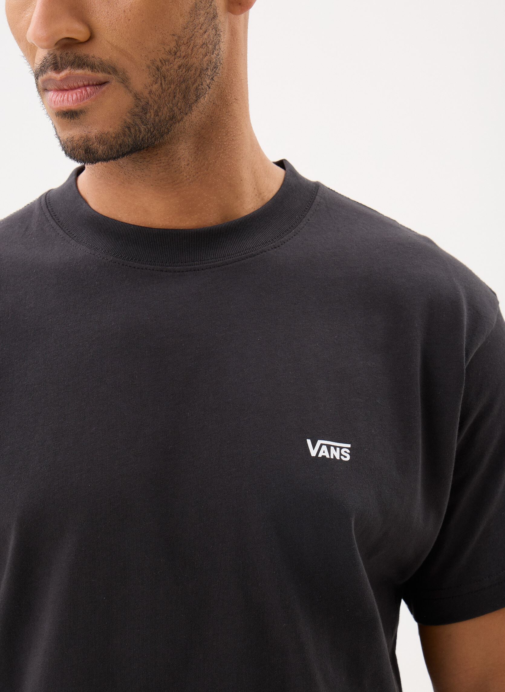 T-shirts met korte mouwen Left Chest Ss heren zwart Vans T-shirts met korte mouwen Left Chest Ss heren zwart BLACK
