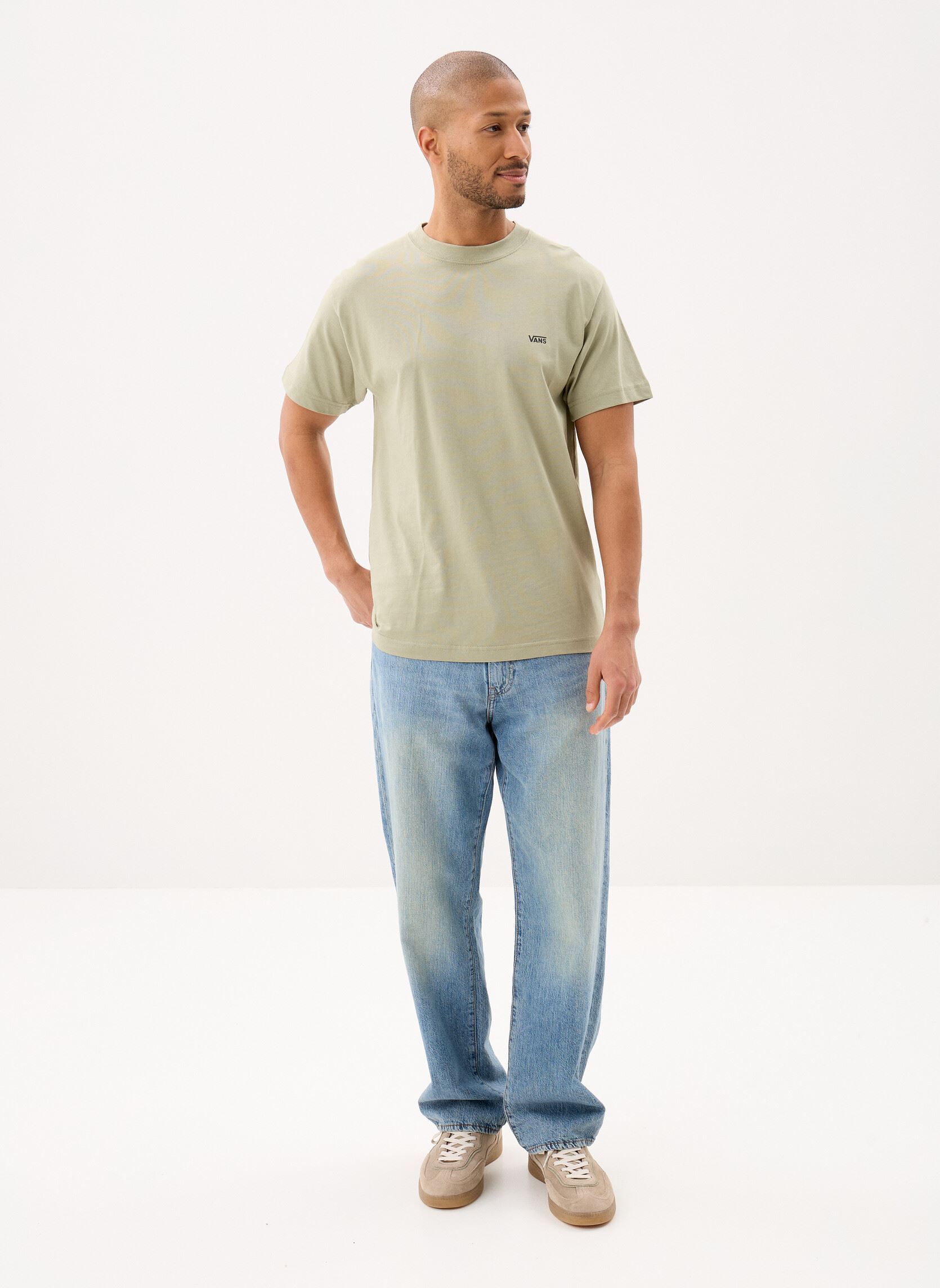 Kurzarm-T-Shirts Left Chest Ss herren grün Vans Kurzarm-T-Shirts Left Chest Ss herren grün SOFT SAGE