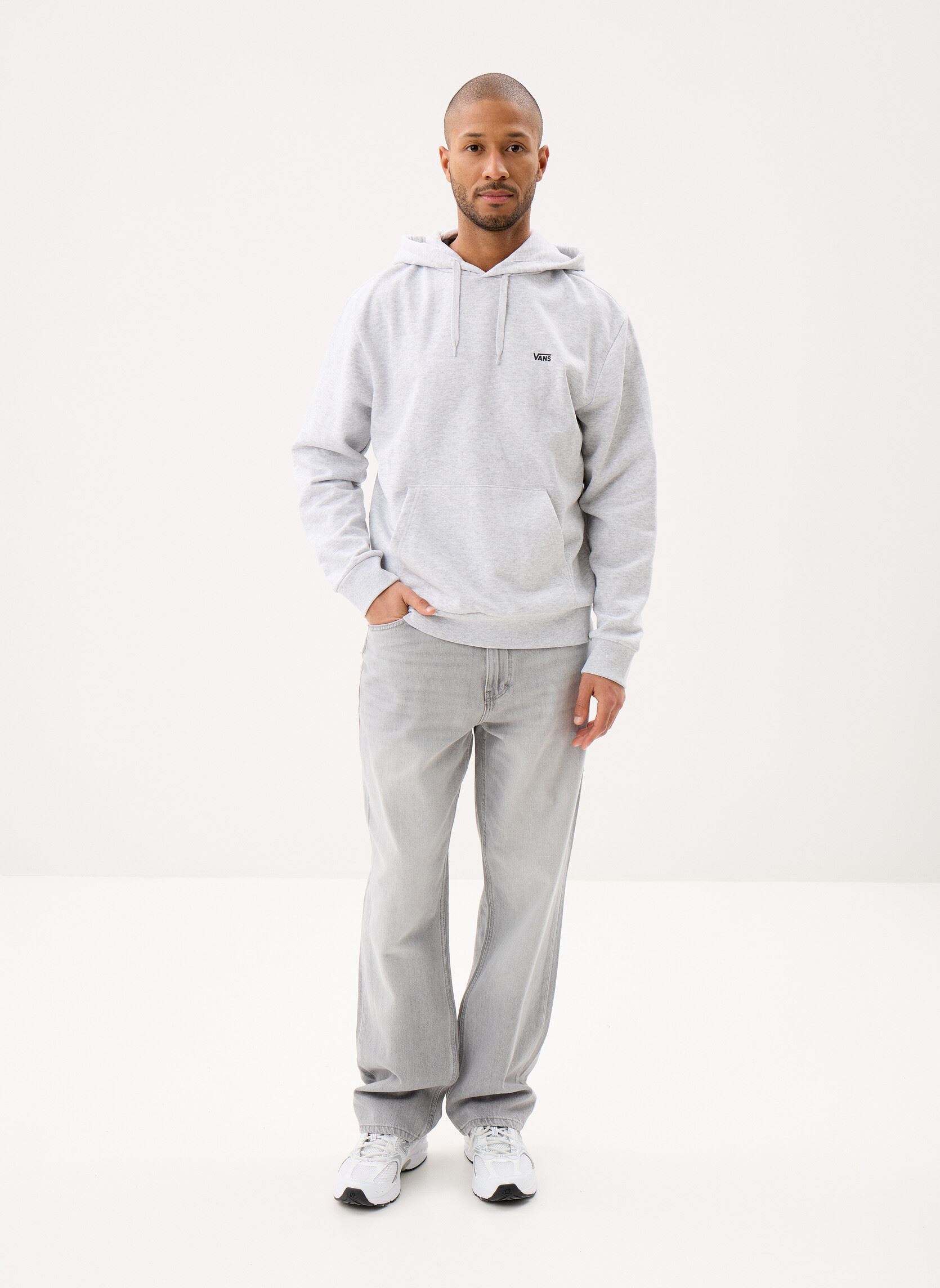 Kapuzenpullover Left Chest Po herren grau Vans Kapuzenpullover Left Chest Po herren grau LIGHT GREY HEATHER