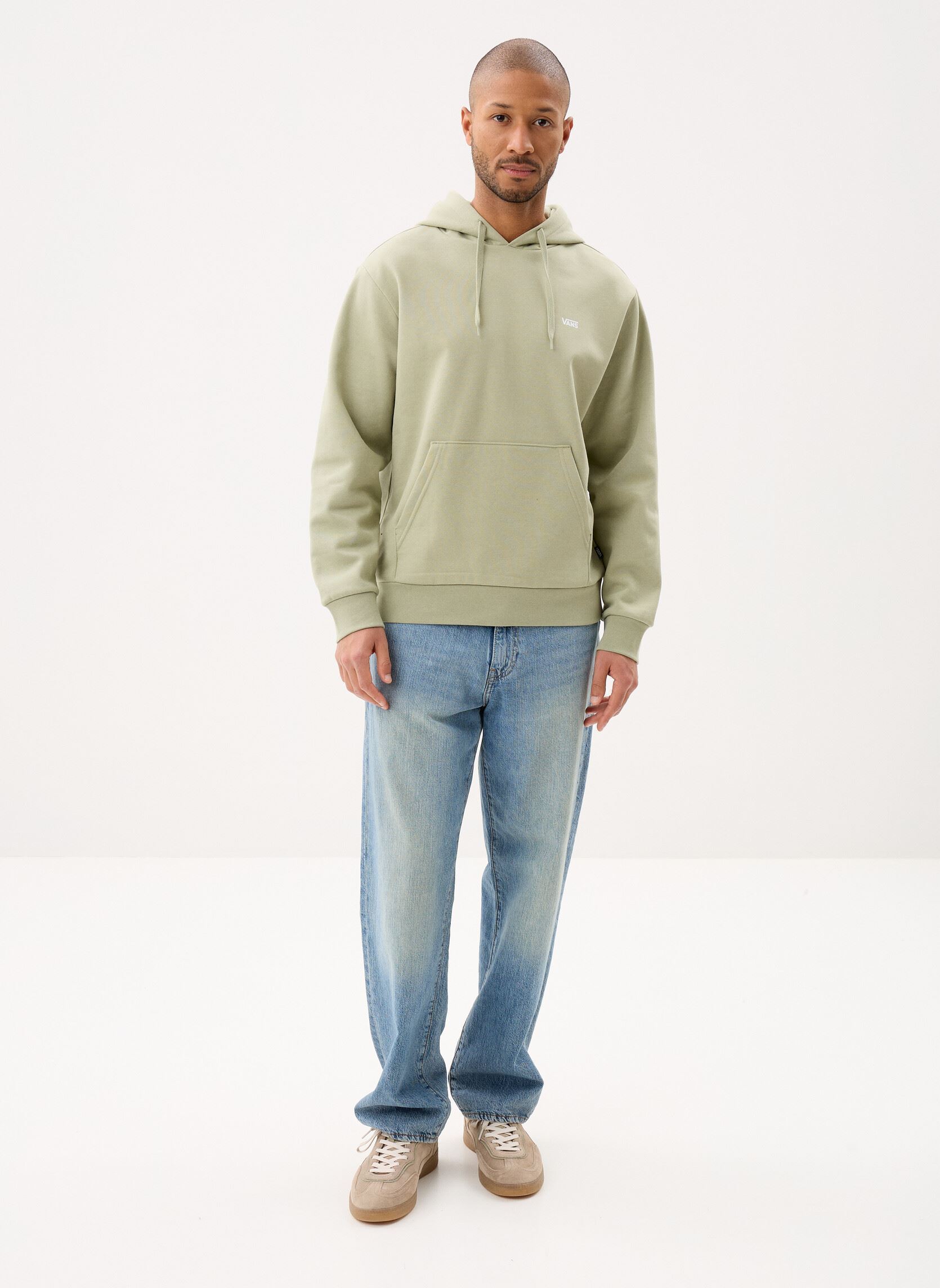 Kapuzenpullover Left Chest Po herren grün Vans Kapuzenpullover Left Chest Po herren grün SOFT SAGE