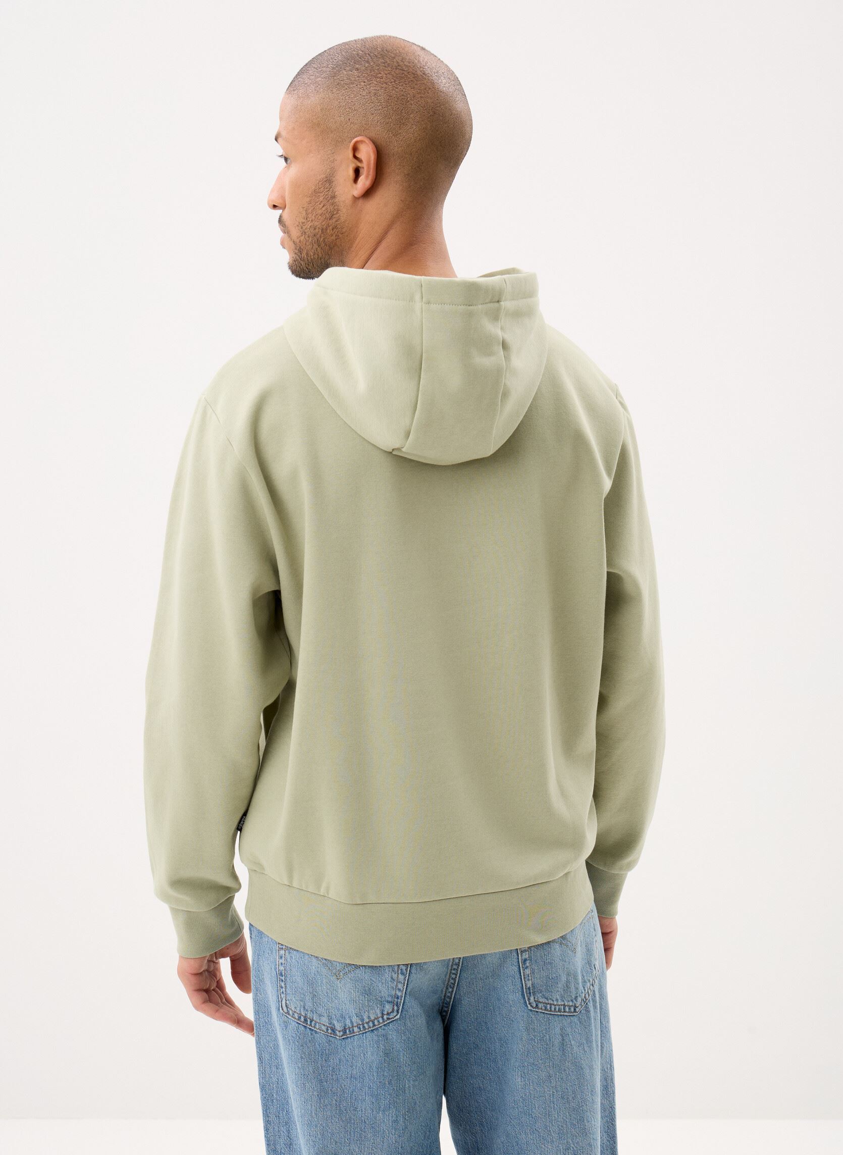 Kapuzenpullover Left Chest Po herren grün Vans Kapuzenpullover Left Chest Po herren grün SOFT SAGE