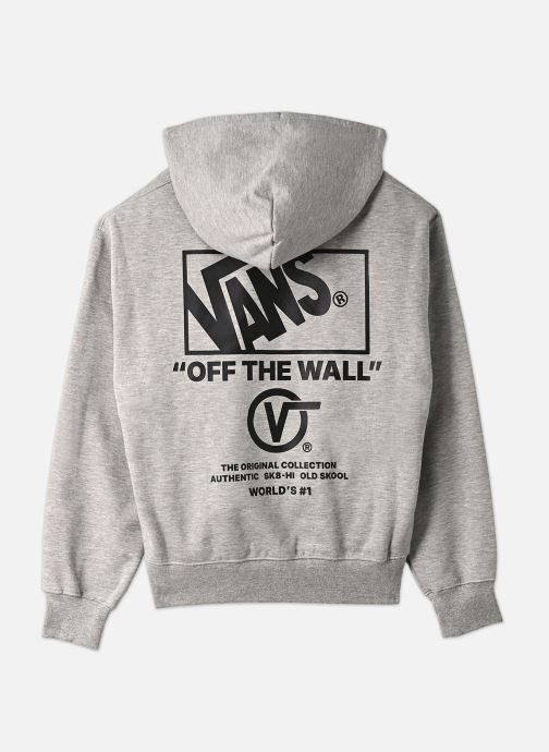 Vans Sweats à capuche Stacked Hi Pullover homme gris