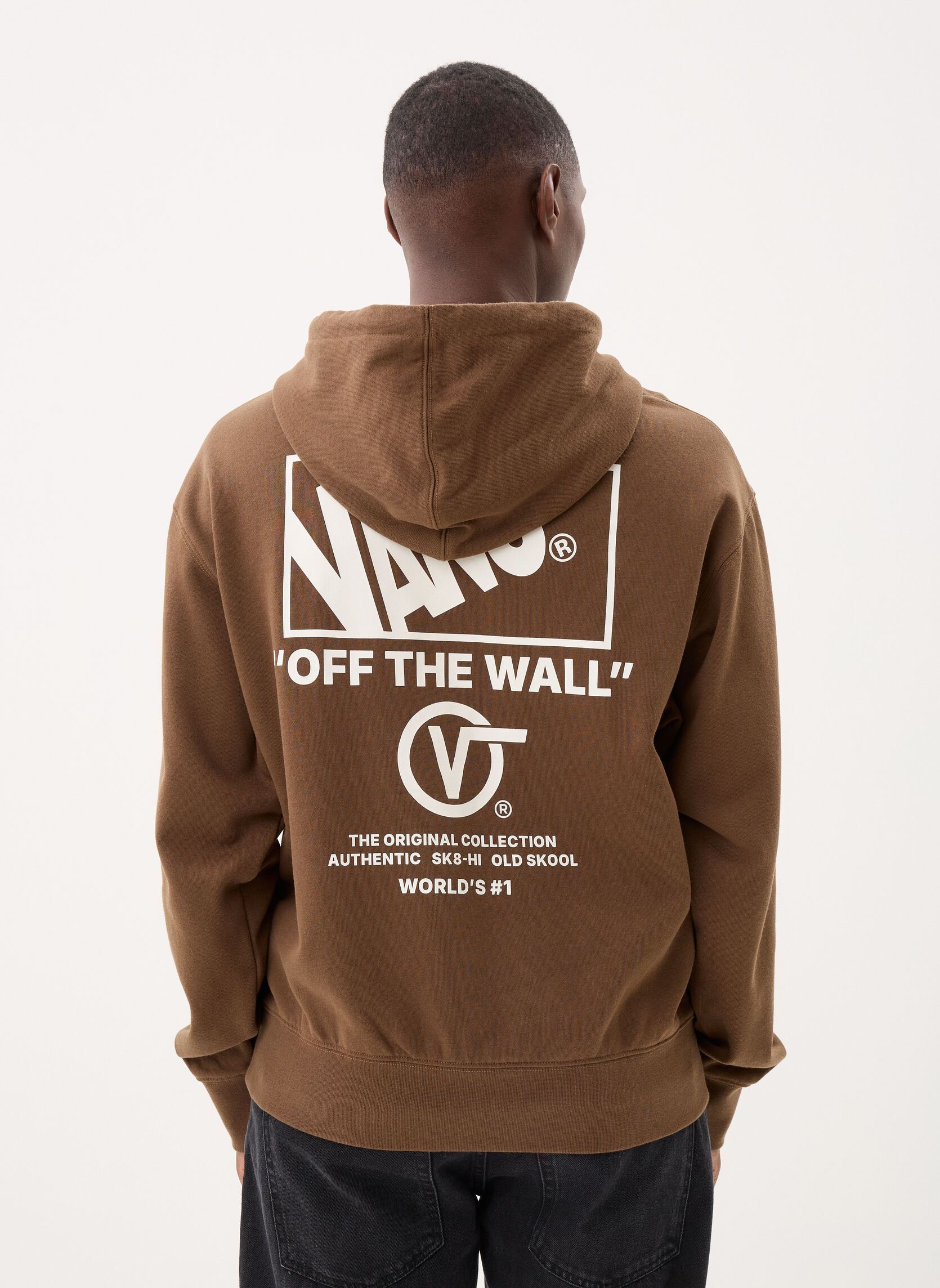 Kapuzenpullover Stacked Hi Pullover herren braun Vans Kapuzenpullover Stacked Hi Pullover herren braun VINTAGE COCOA