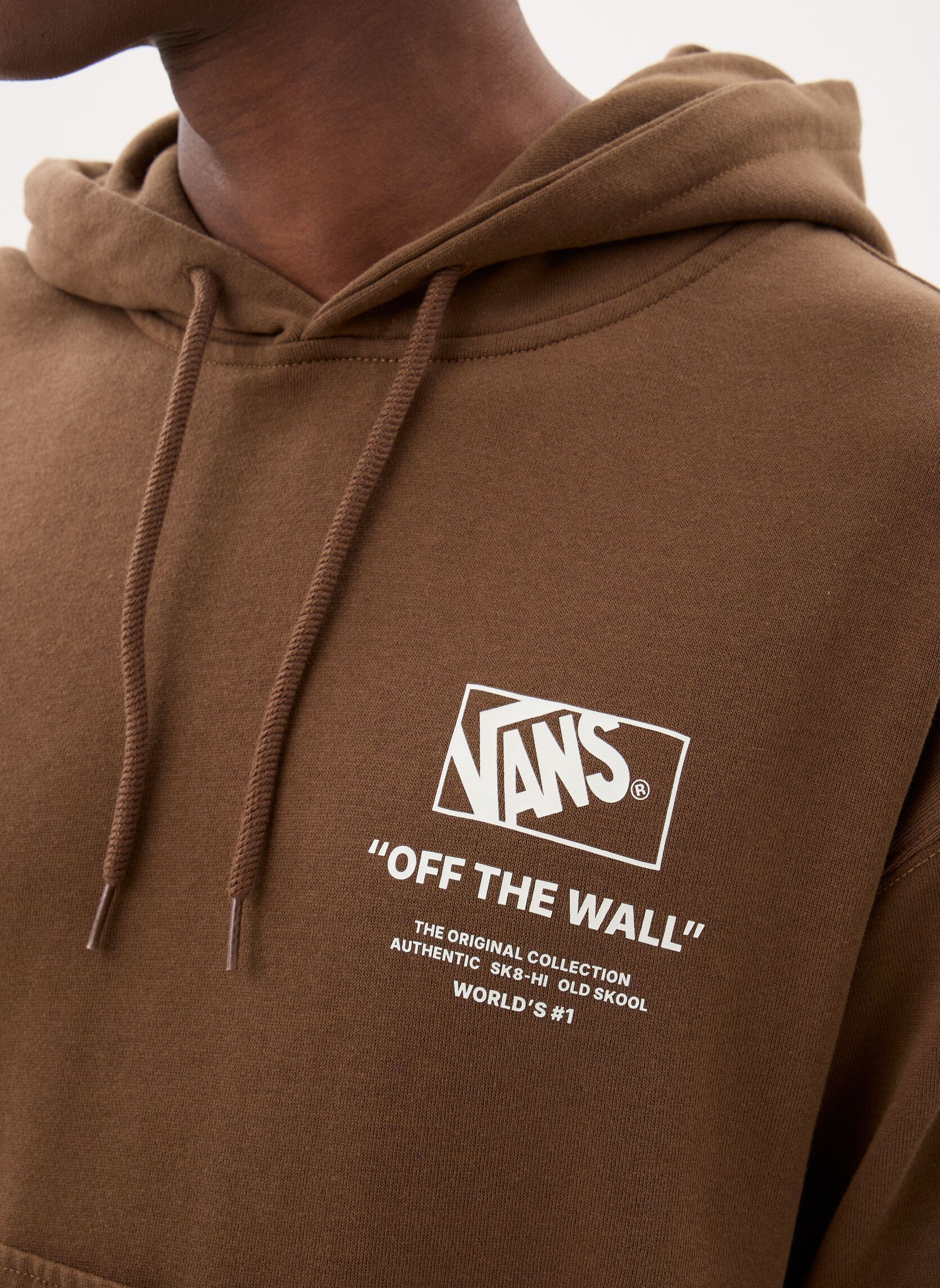 Kapuzenpullover Stacked Hi Pullover herren braun Vans Kapuzenpullover Stacked Hi Pullover herren braun VINTAGE COCOA