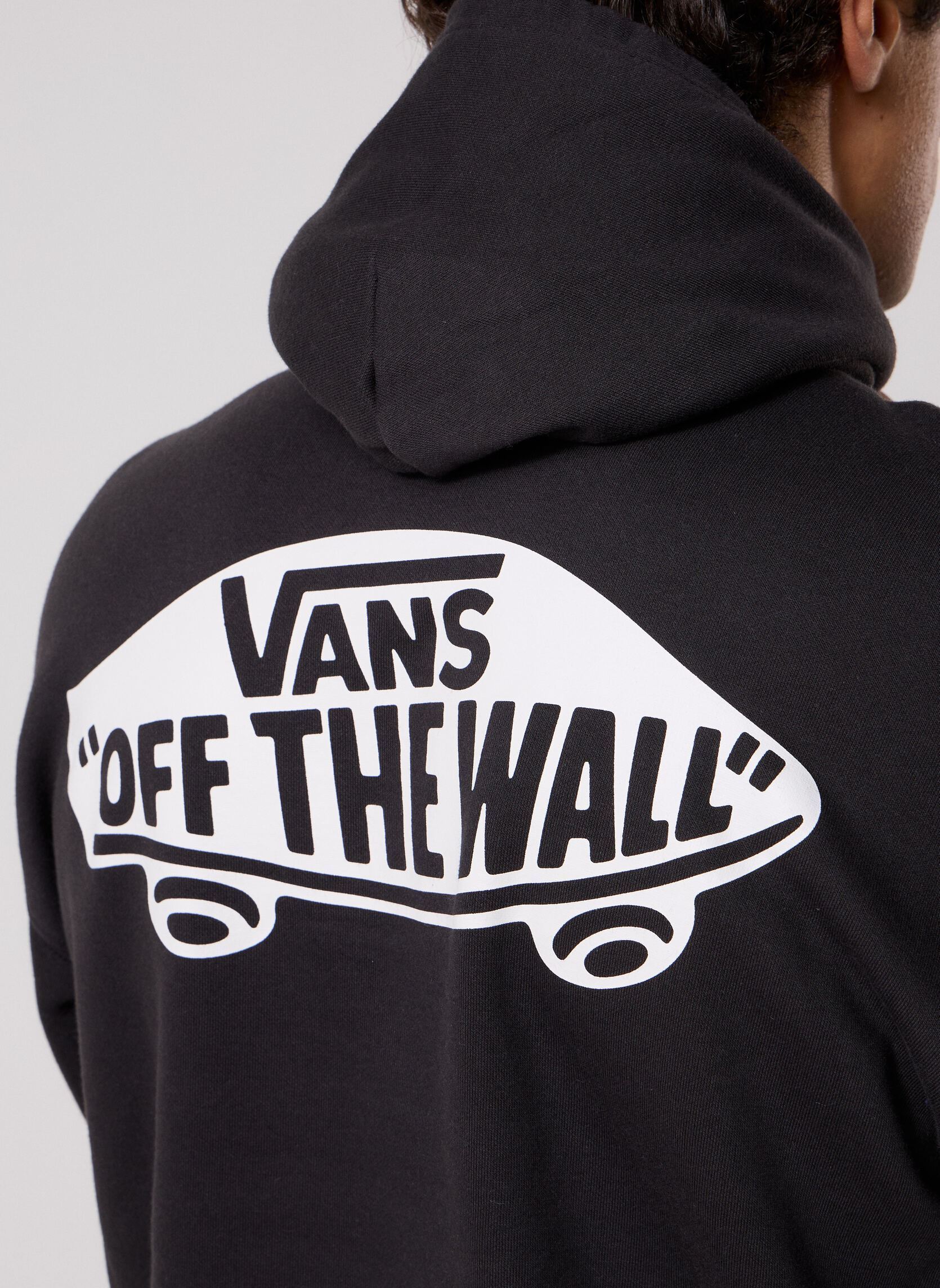 Hoodies Double Standard Pullover heren zwart Vans Hoodies Double Standard Pullover heren zwart BLACK/WHITE