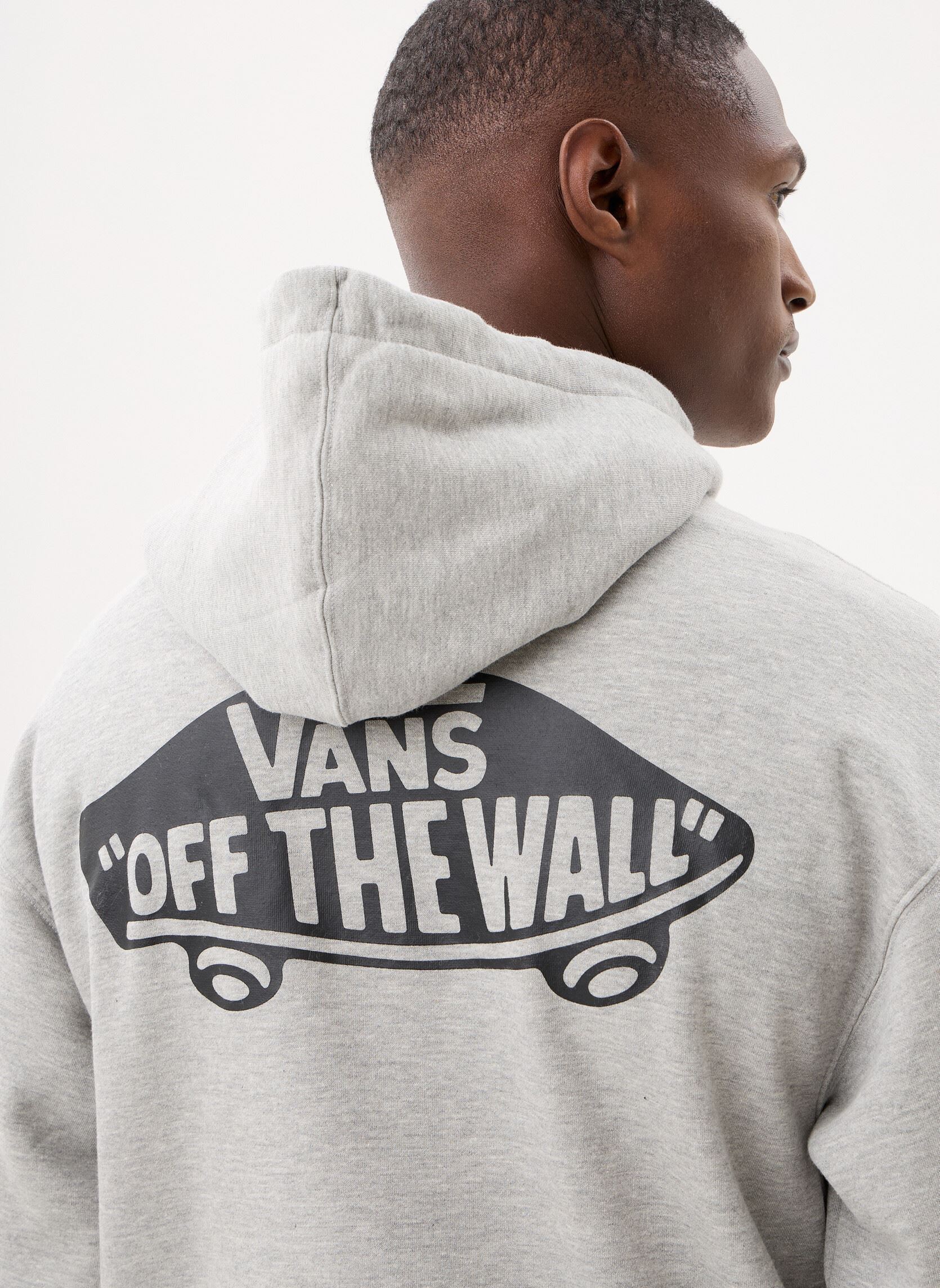 Sweats à capuche Double Standard Pullover homme gris Vans Sweats à capuche Double Standard Pullover homme gris CEMENT HEATHER