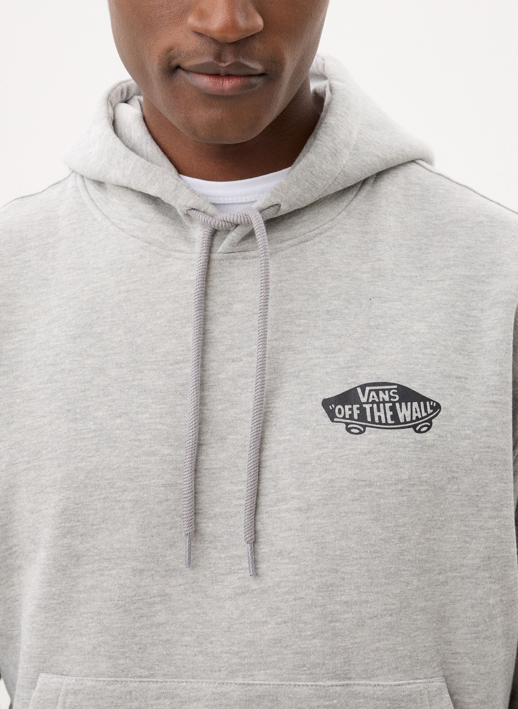 Sweats à capuche Double Standard Pullover homme gris Vans Sweats à capuche Double Standard Pullover homme gris CEMENT HEATHER