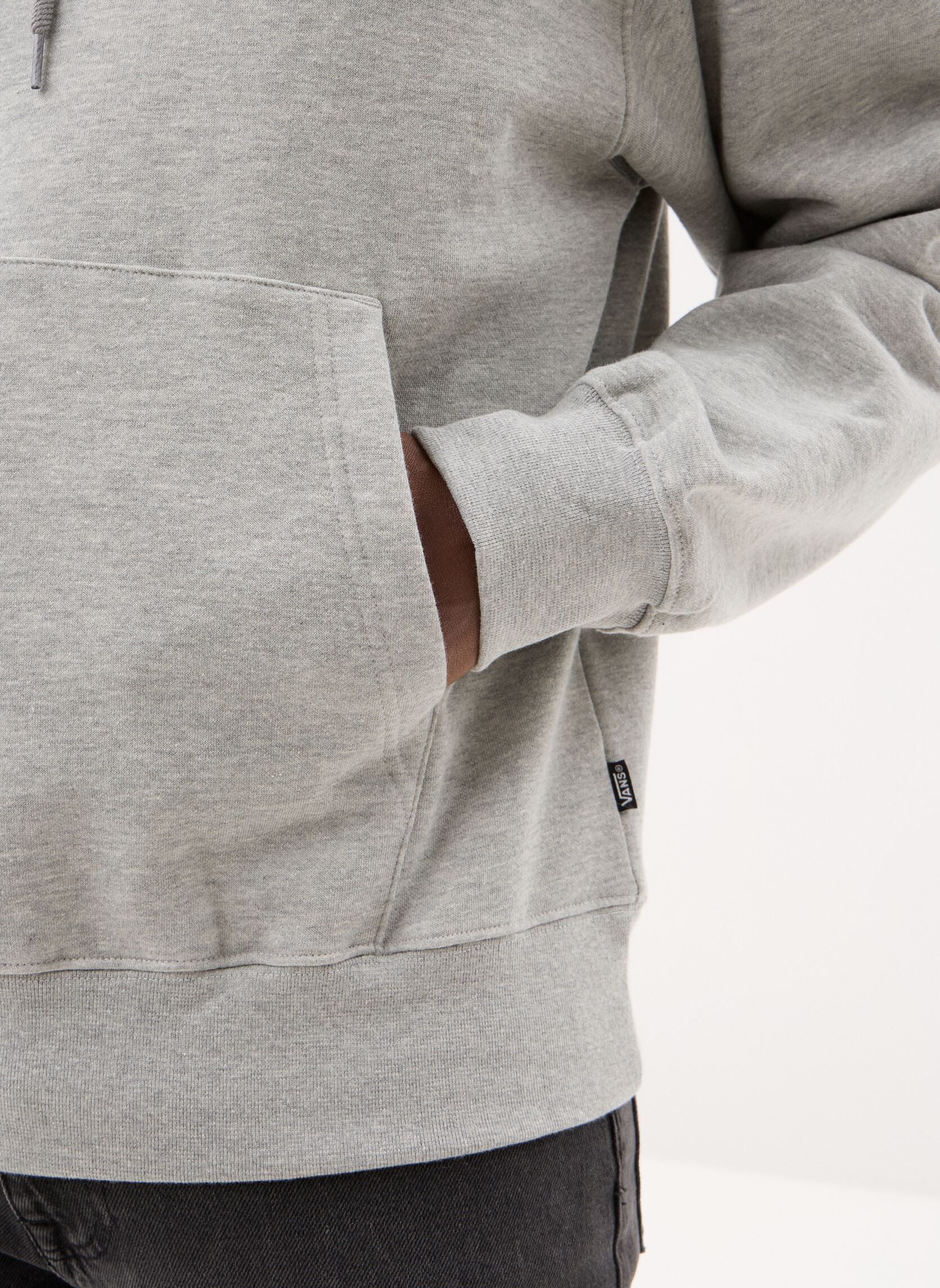 Sweats à capuche Double Standard Pullover homme gris Vans Sweats à capuche Double Standard Pullover homme gris CEMENT HEATHER