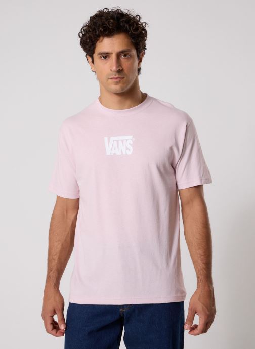 Vans Tee-shirts manches courtes Stretch Logo SS Tee homme rose
