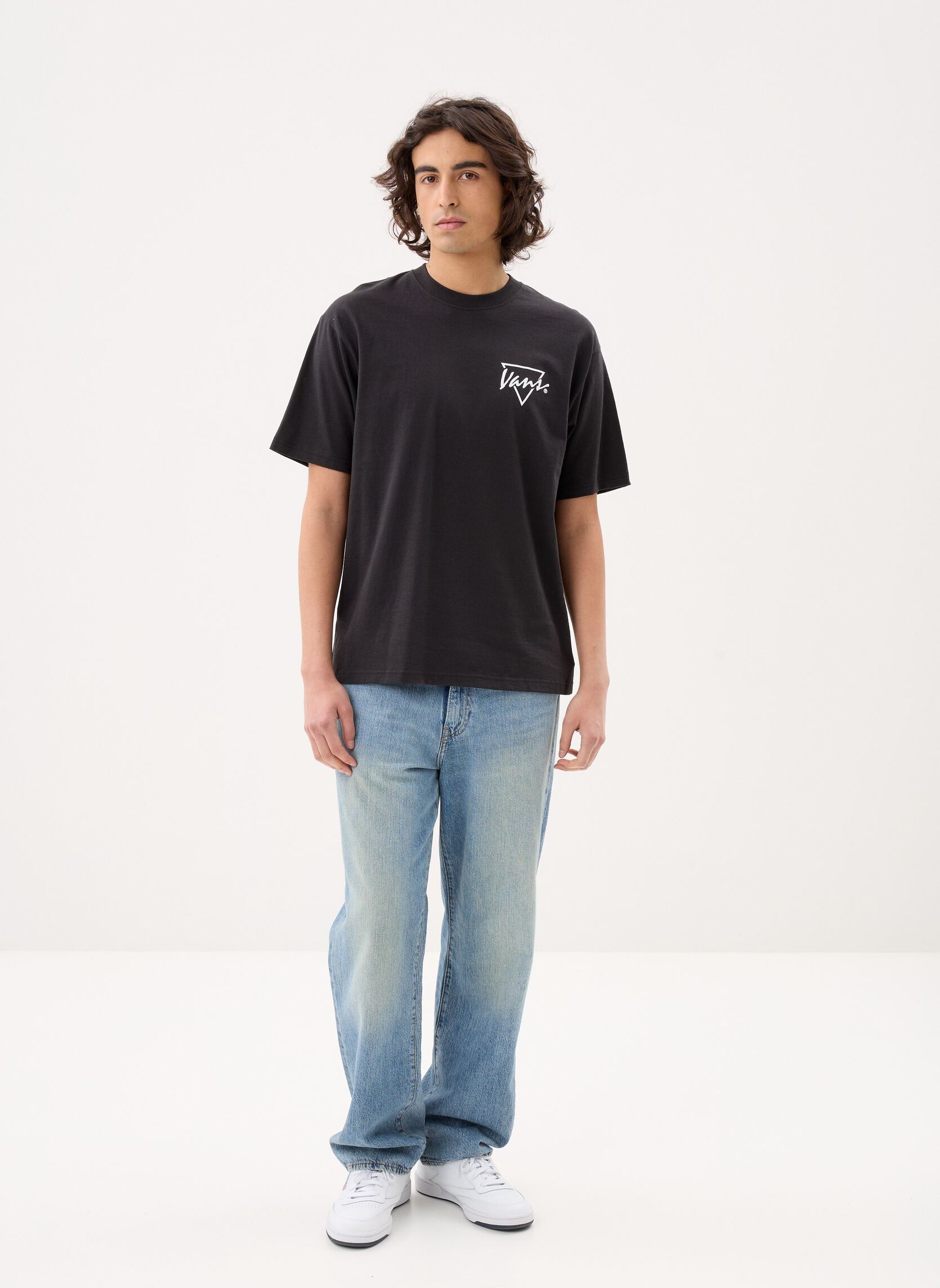 Kurzarm-T-Shirts Palm Drive Ss Tee herren schwarz Vans Kurzarm-T-Shirts Palm Drive Ss Tee herren schwarz BLACK