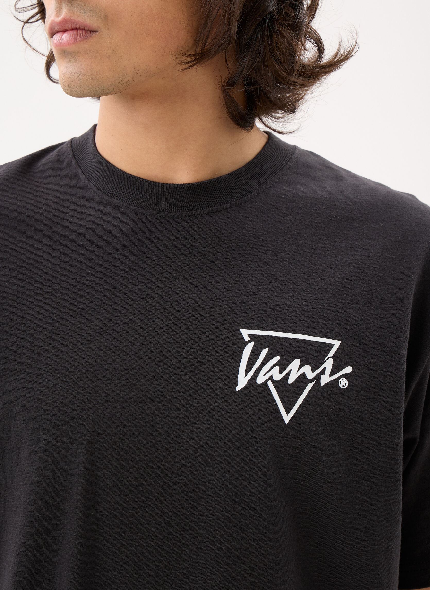 Kurzarm-T-Shirts Palm Drive Ss Tee herren schwarz Vans Kurzarm-T-Shirts Palm Drive Ss Tee herren schwarz BLACK
