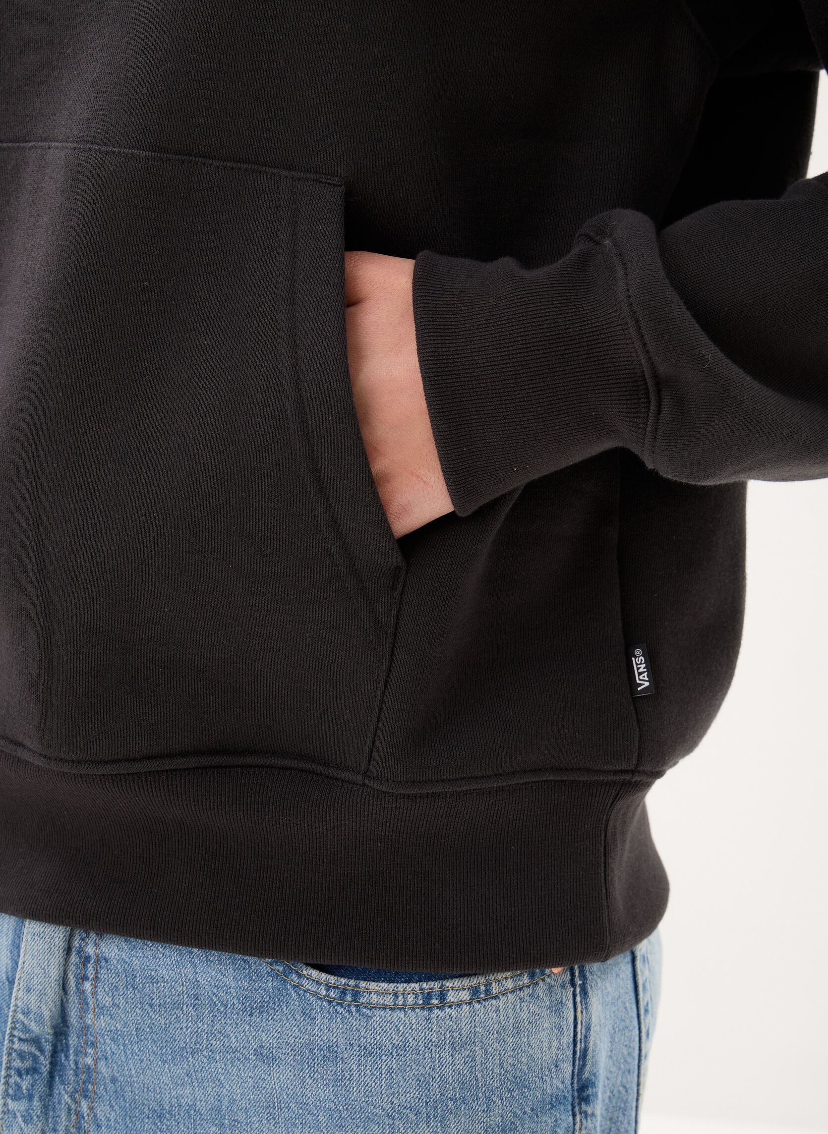 Sweats à capuche Palm Drive Pullover homme noir Vans Sweats à capuche Palm Drive Pullover homme noir BLACK