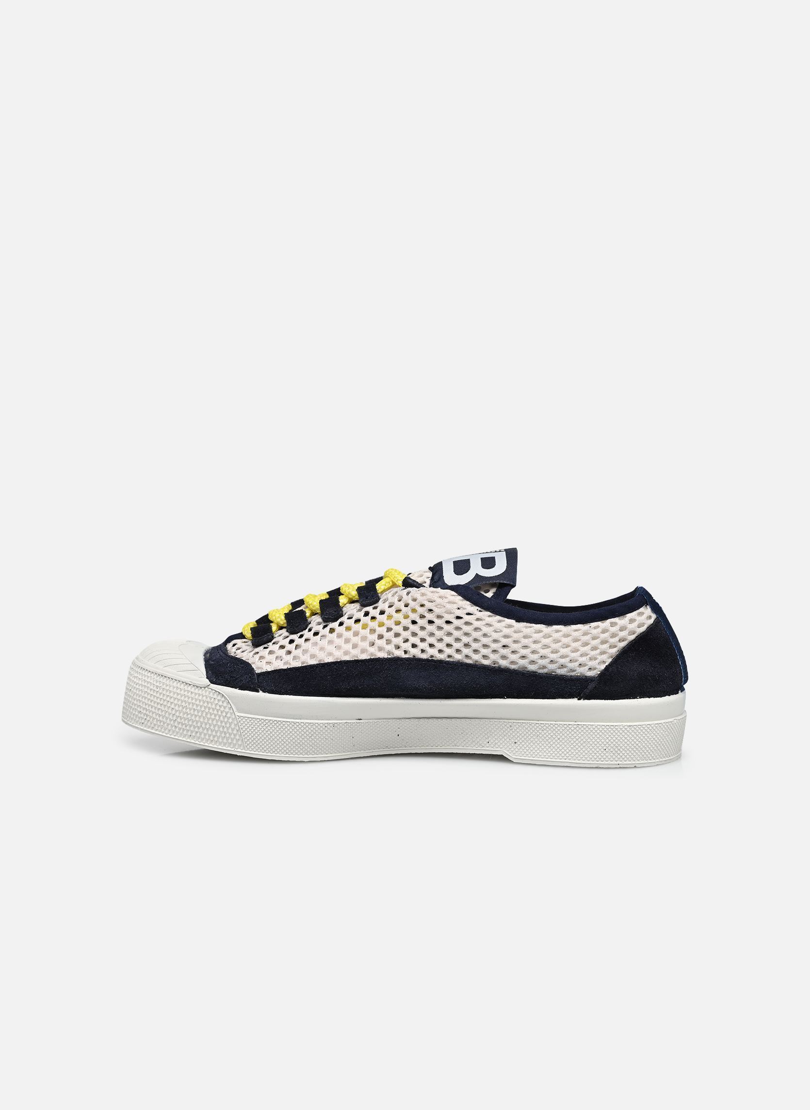 Baskets toile Pony Mesh femme beige Bensimon Baskets toile Pony Mesh femme beige BLANC MARINE