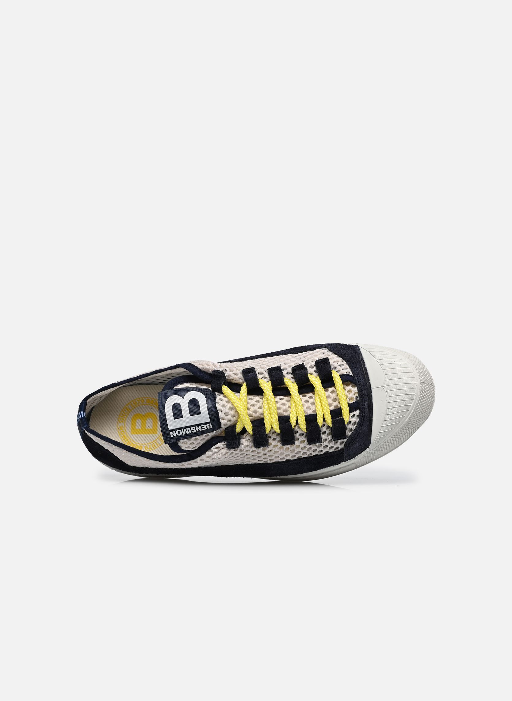 Baskets toile Pony Mesh femme beige Bensimon Baskets toile Pony Mesh femme beige BLANC MARINE