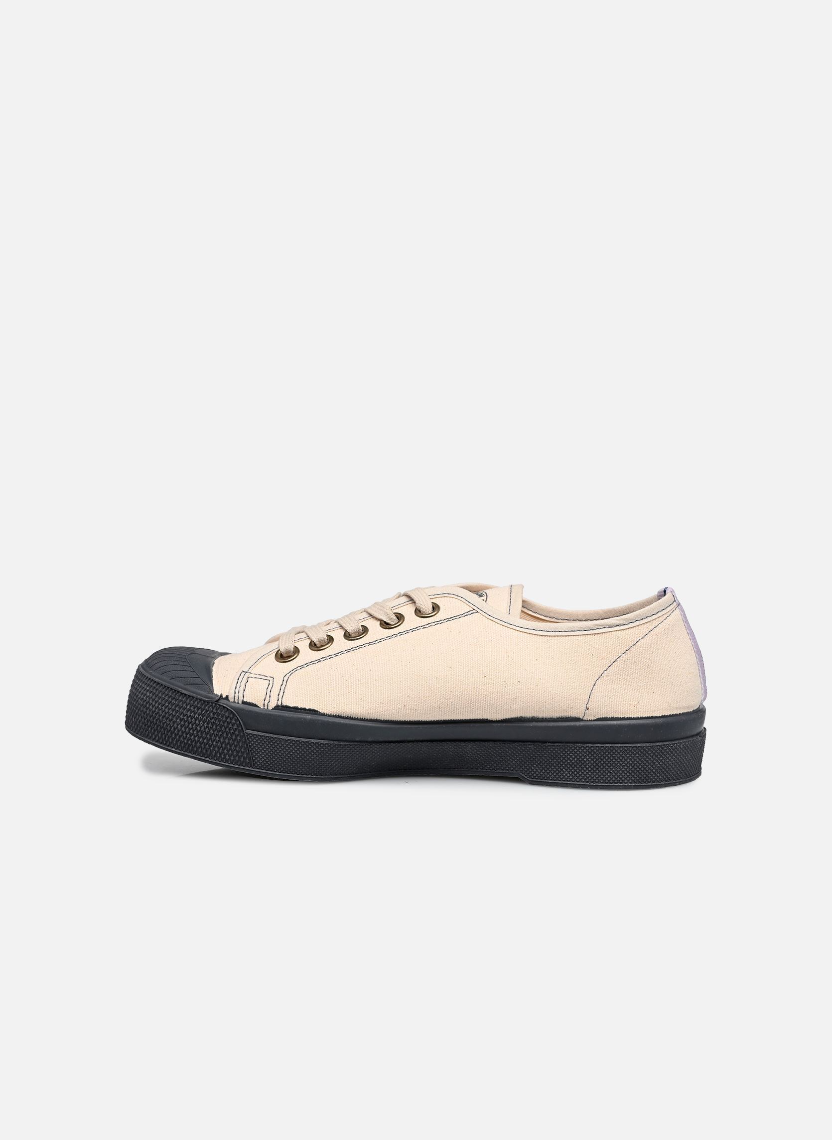 Baskets toile Romy Authentique femme blanc Bensimon Baskets toile Romy Authentique femme blanc ECRU