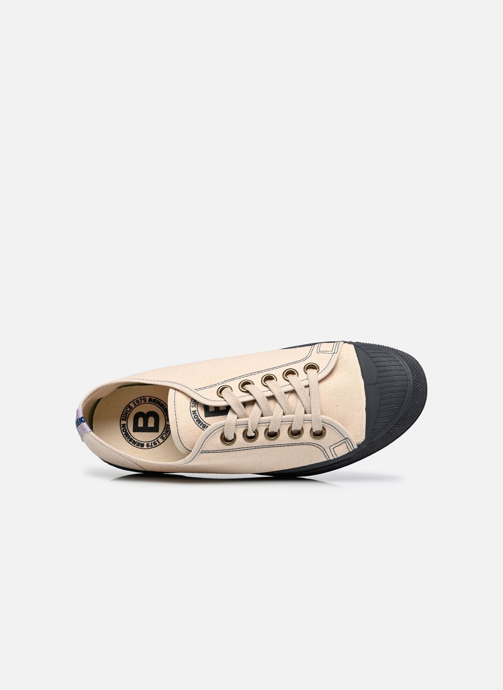Baskets toile Romy Authentique femme blanc Bensimon Baskets toile Romy Authentique femme blanc ECRU