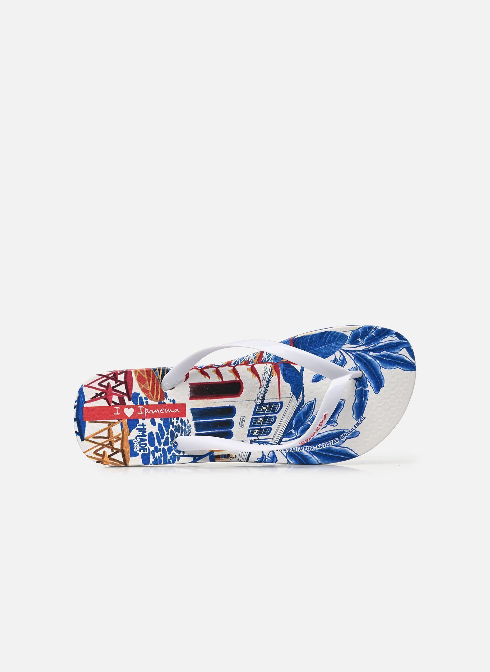 Slippers Arte Fem dames blauw Ipanema Slippers Arte Fem dames blauw White/White/Blue