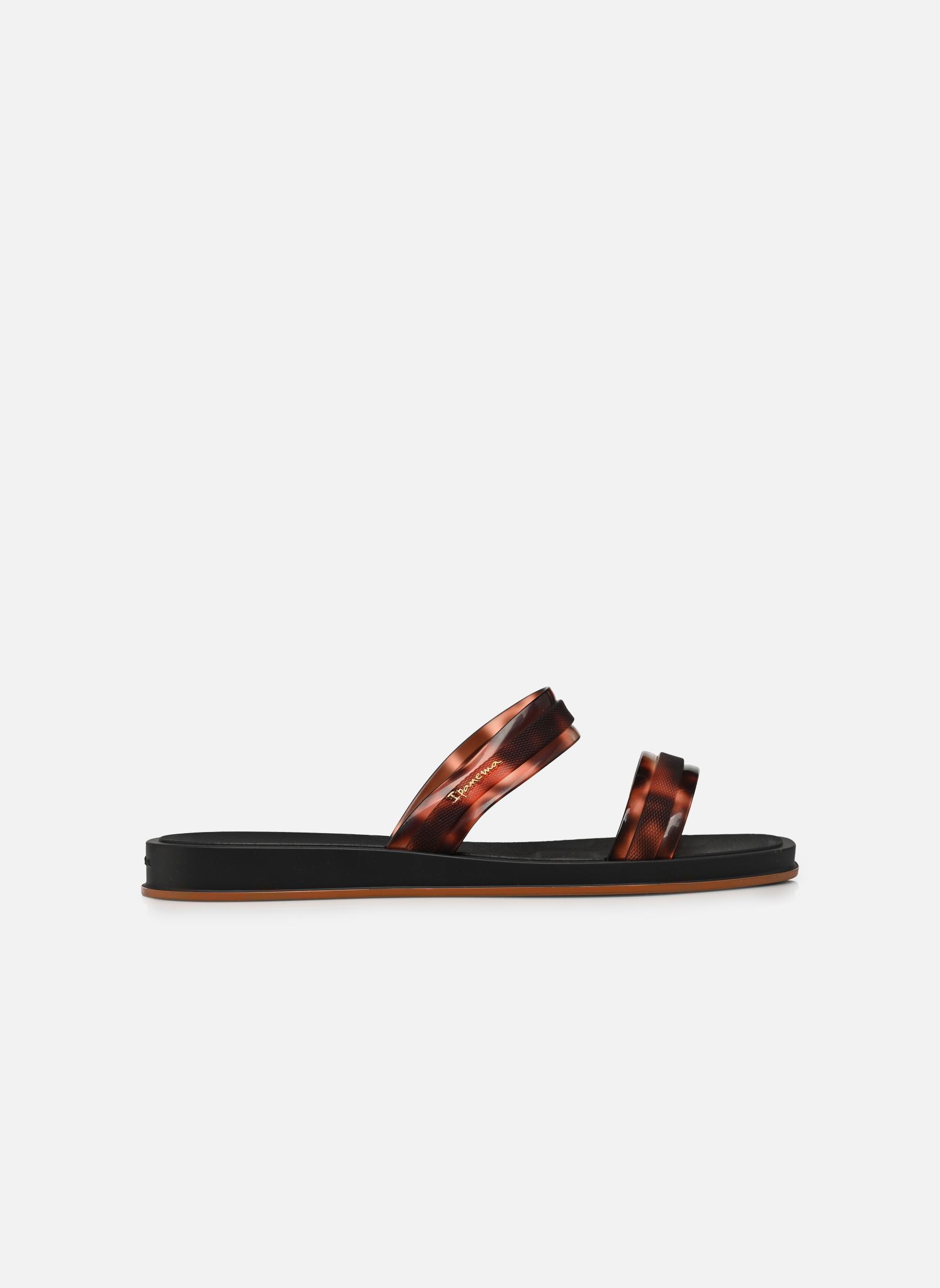 Pantoletten Sempre Nova Slide Ii Fem damen schwarz Ipanema Pantoletten Sempre Nova Slide Ii Fem damen schwarz Black/Turtle/Brown