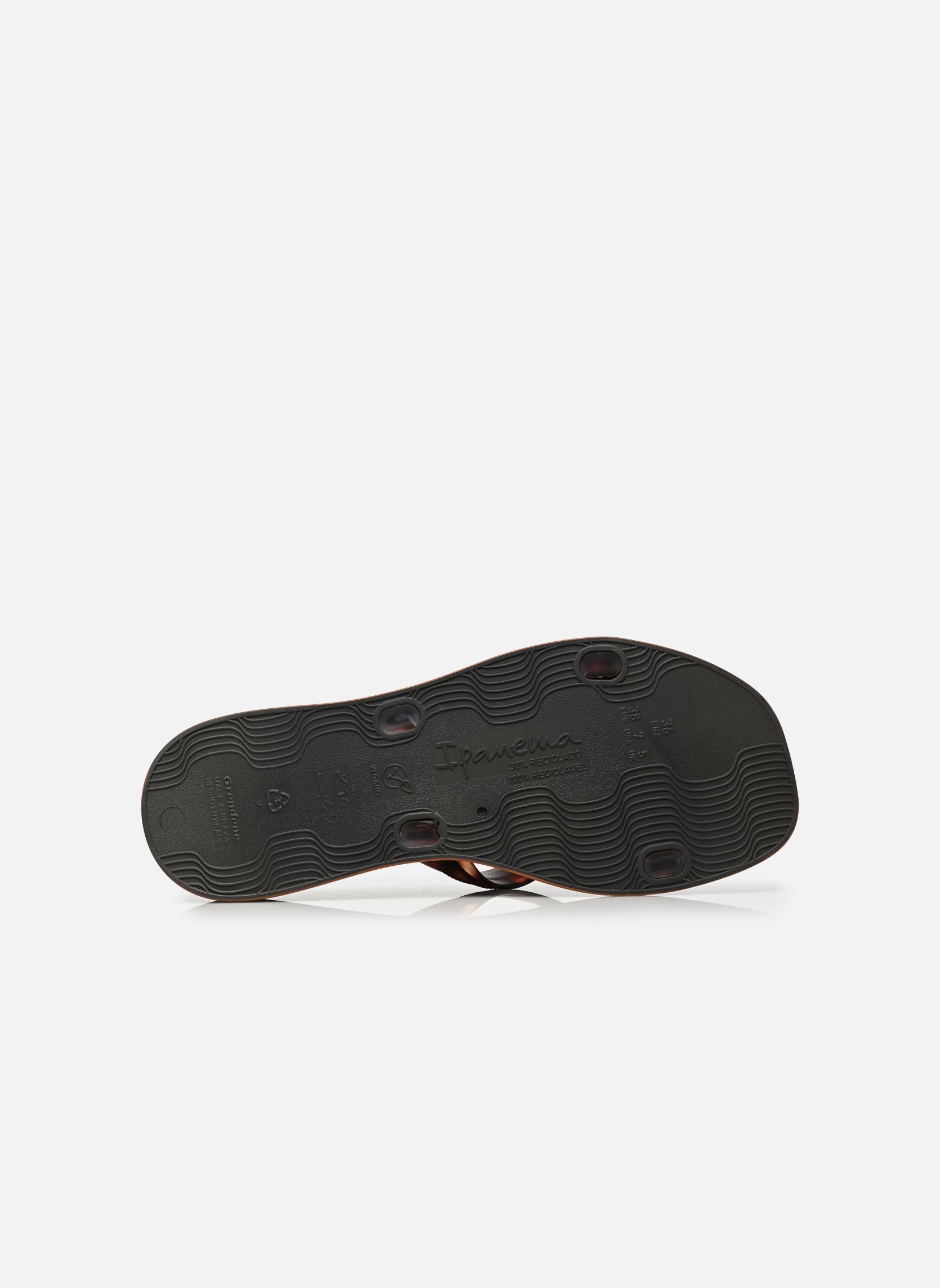 Pantoletten Sempre Nova Slide Ii Fem damen schwarz Ipanema Pantoletten Sempre Nova Slide Ii Fem damen schwarz Black/Turtle/Brown