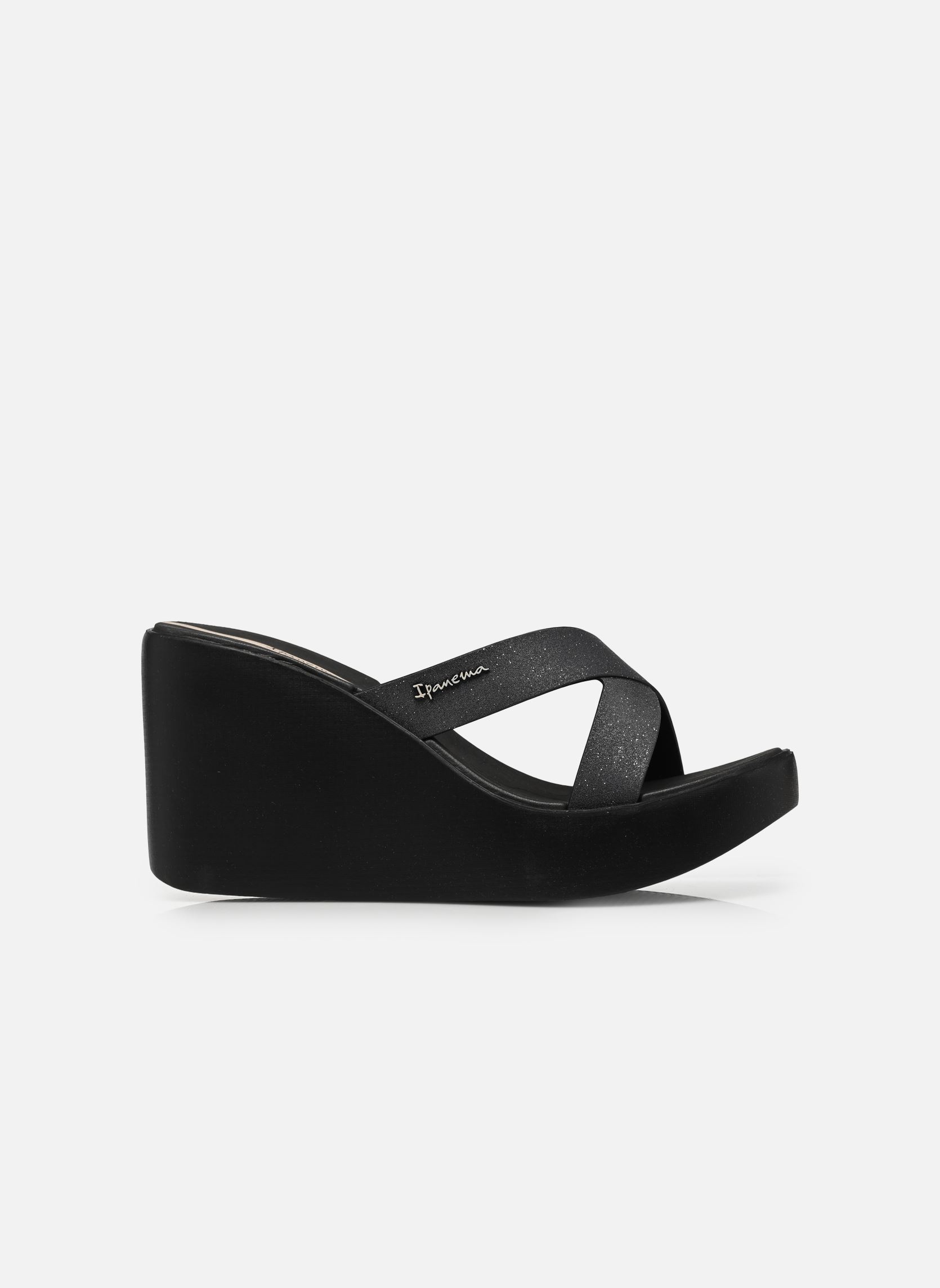 Sandales compensées et plateformes High Fashion Ii Slide Fem femme noir Ipanema Sandales compensées et plateformes High Fashion Ii Slide Fem femme noir Black/Glitter/Beige