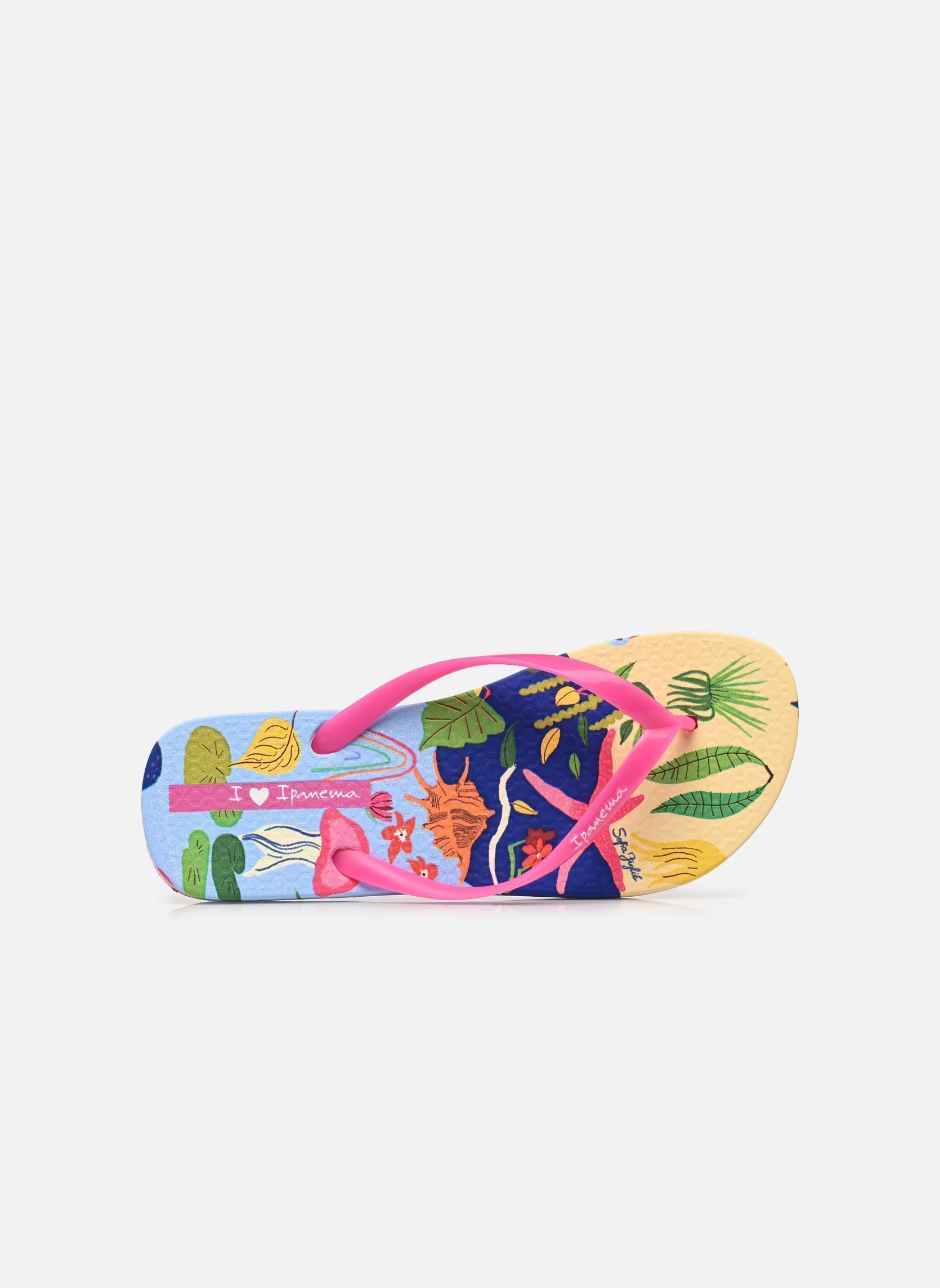 Flip-Flops Graffiti V Fem damen mehrfarbig Ipanema Flip-Flops Graffiti V Fem damen mehrfarbig WHITE/PINK/BLUE